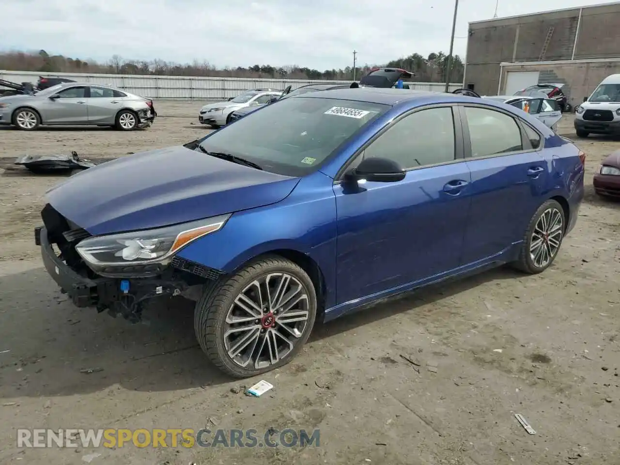 1 fotografías del automóvil dañado 3KPF44AC0ME288758 KIA FORTE 2021