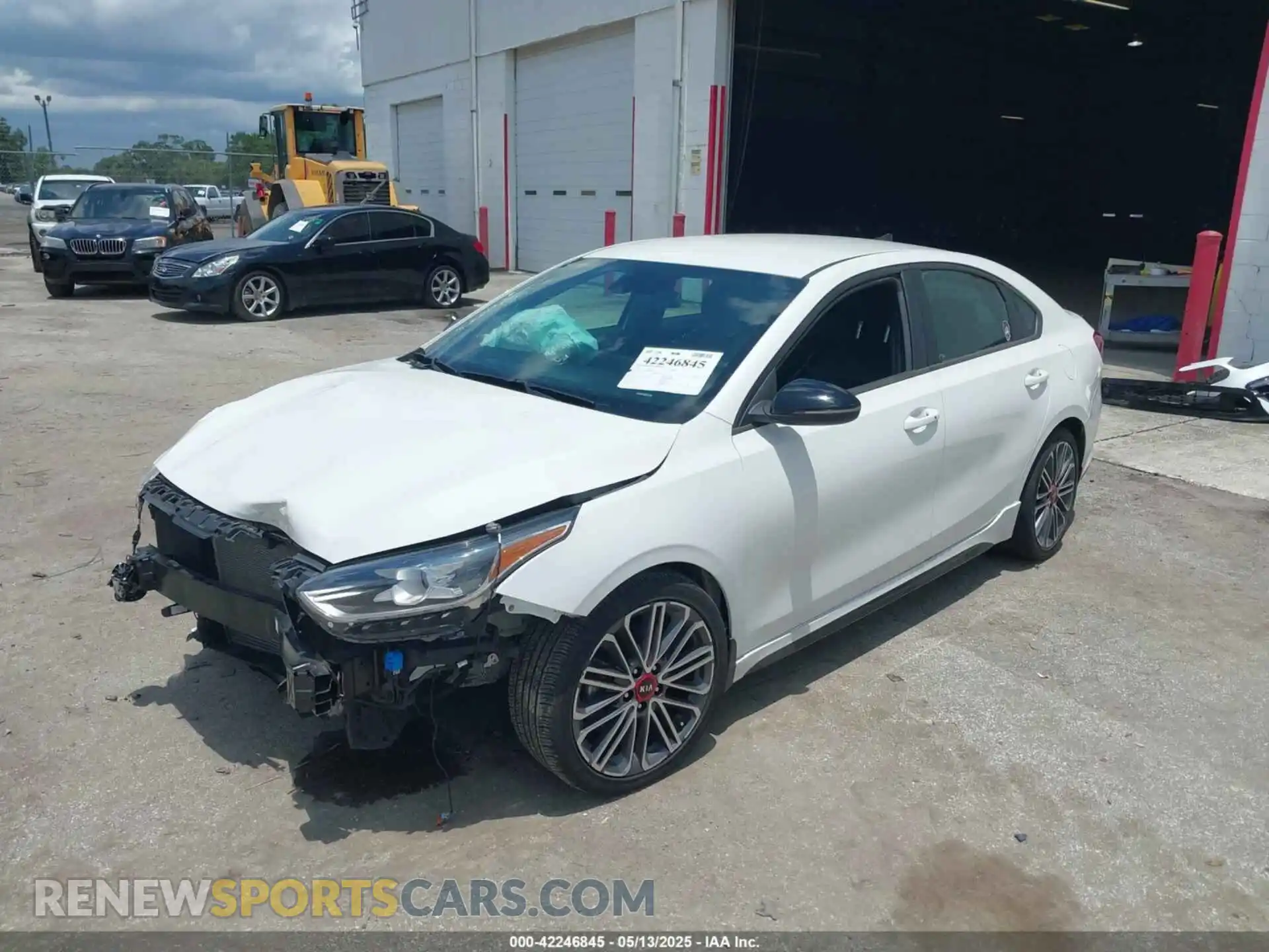 2 Photograph of a damaged car 3KPF44AC0ME333164 KIA FORTE 2021