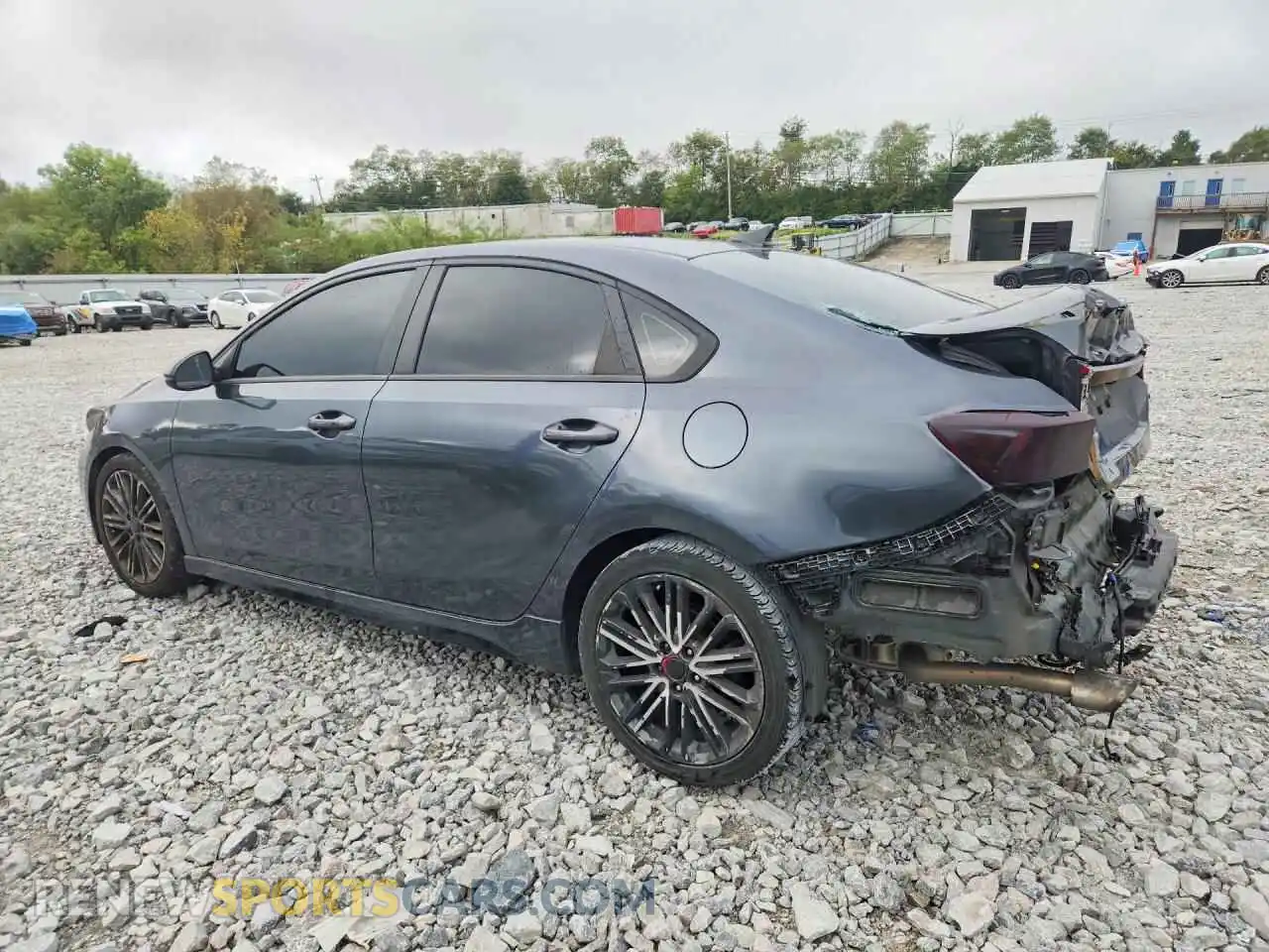 2 Photograph of a damaged car 3KPF44AC0ME352555 KIA FORTE 2021