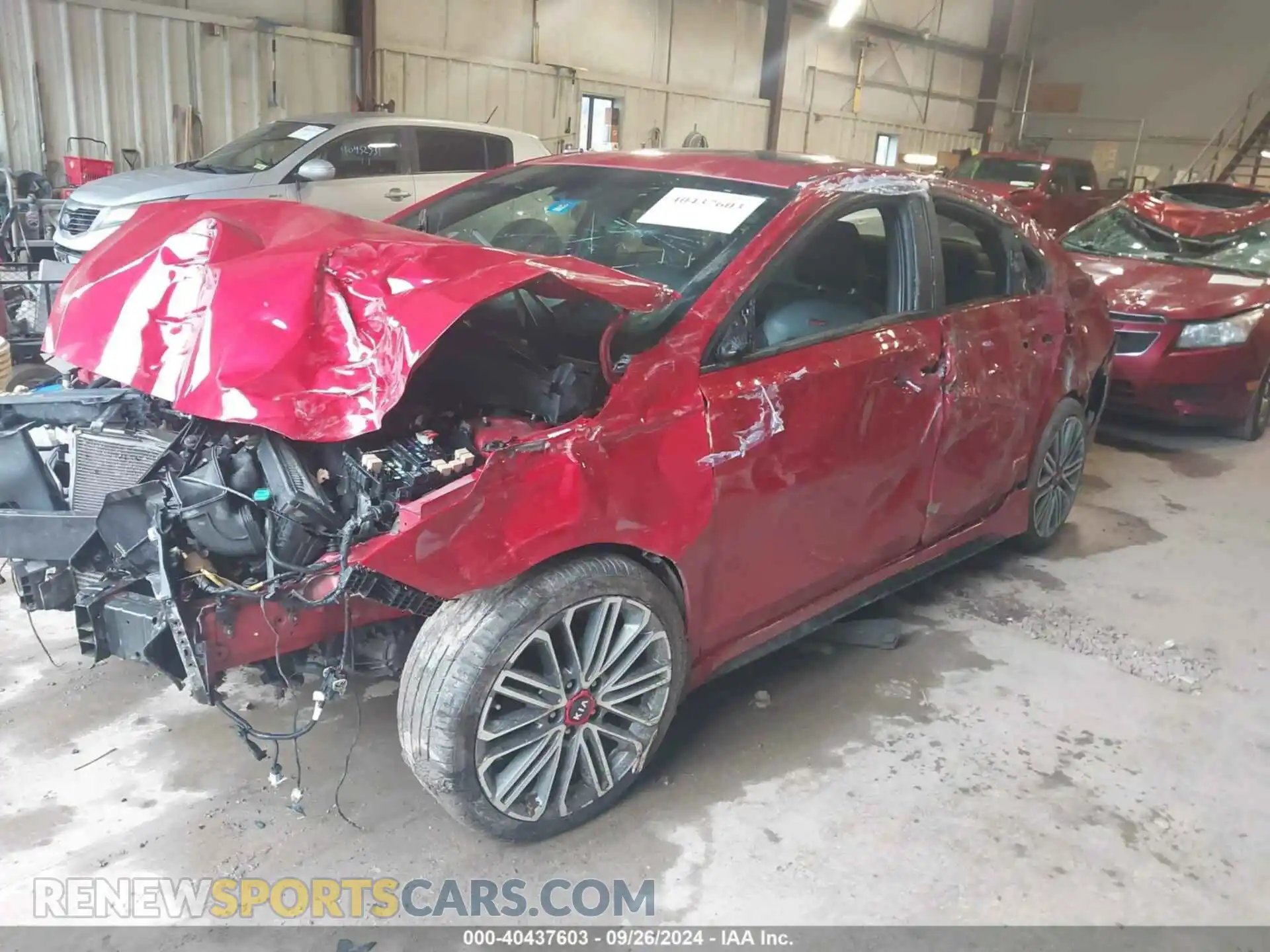 2 Photograph of a damaged car 3KPF44AC0ME372692 KIA FORTE 2021