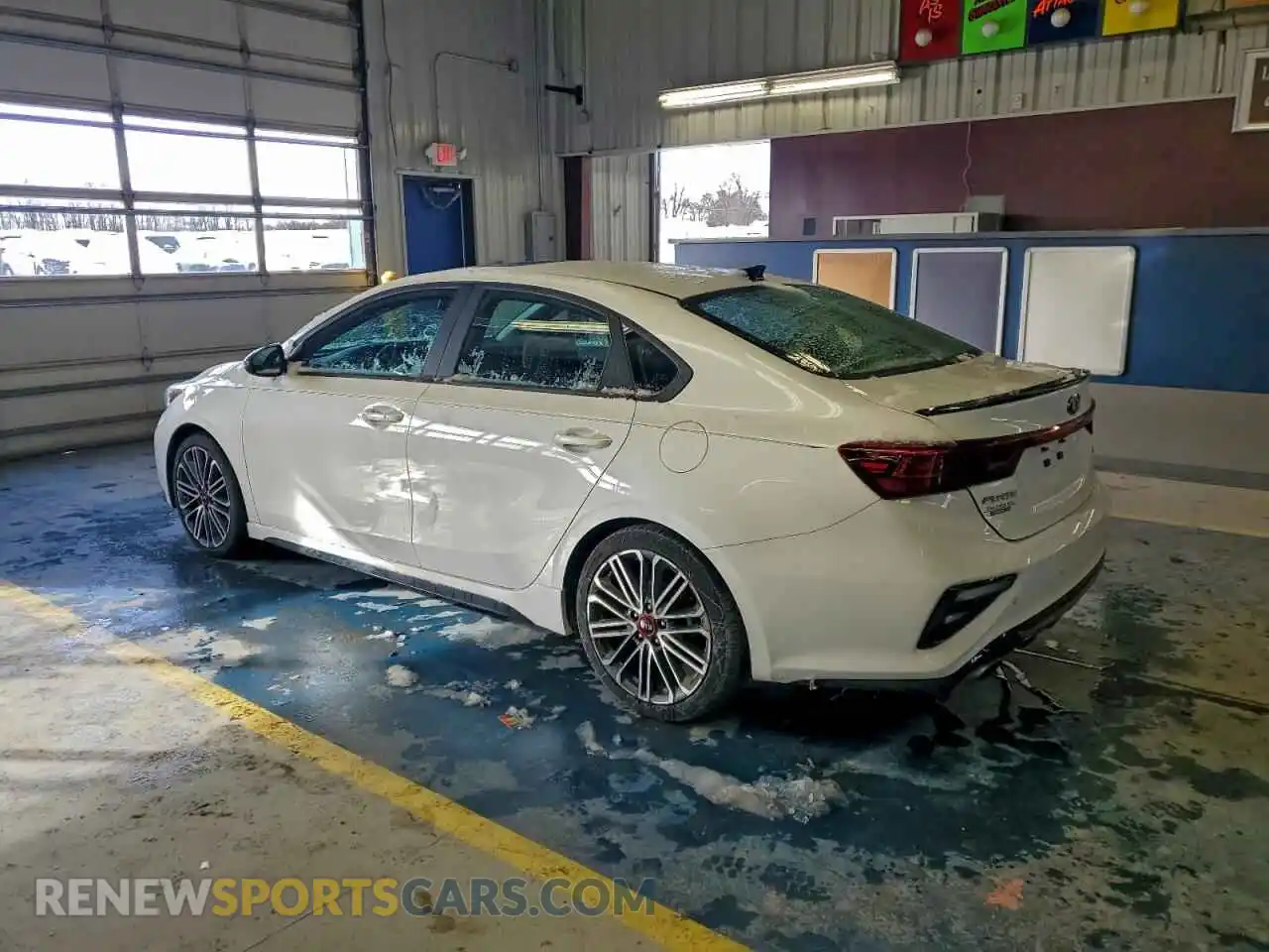 2 Photograph of a damaged car 3KPF44AC0ME377780 KIA FORTE 2021