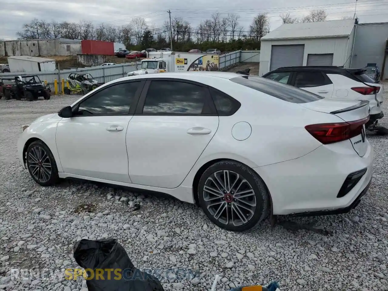 2 Photograph of a damaged car 3KPF44AC0ME396782 KIA FORTE 2021