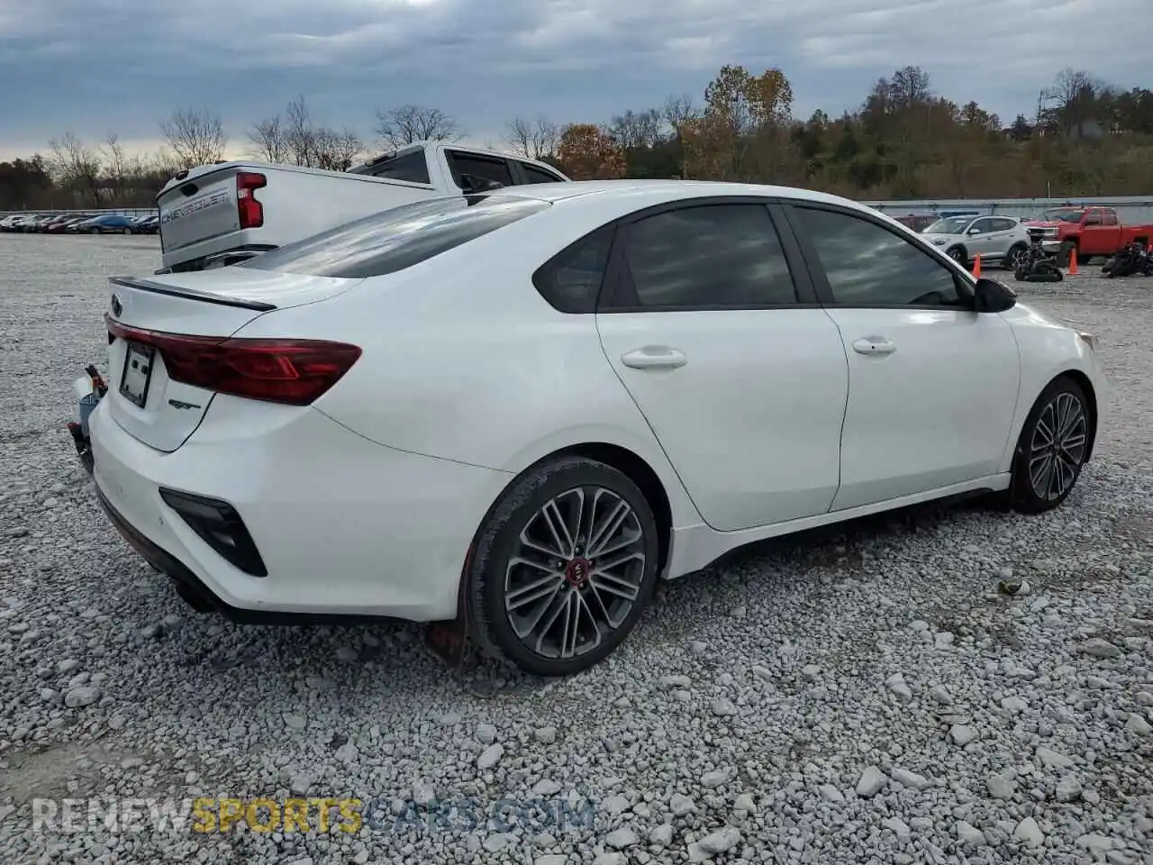 3 Photograph of a damaged car 3KPF44AC0ME396782 KIA FORTE 2021