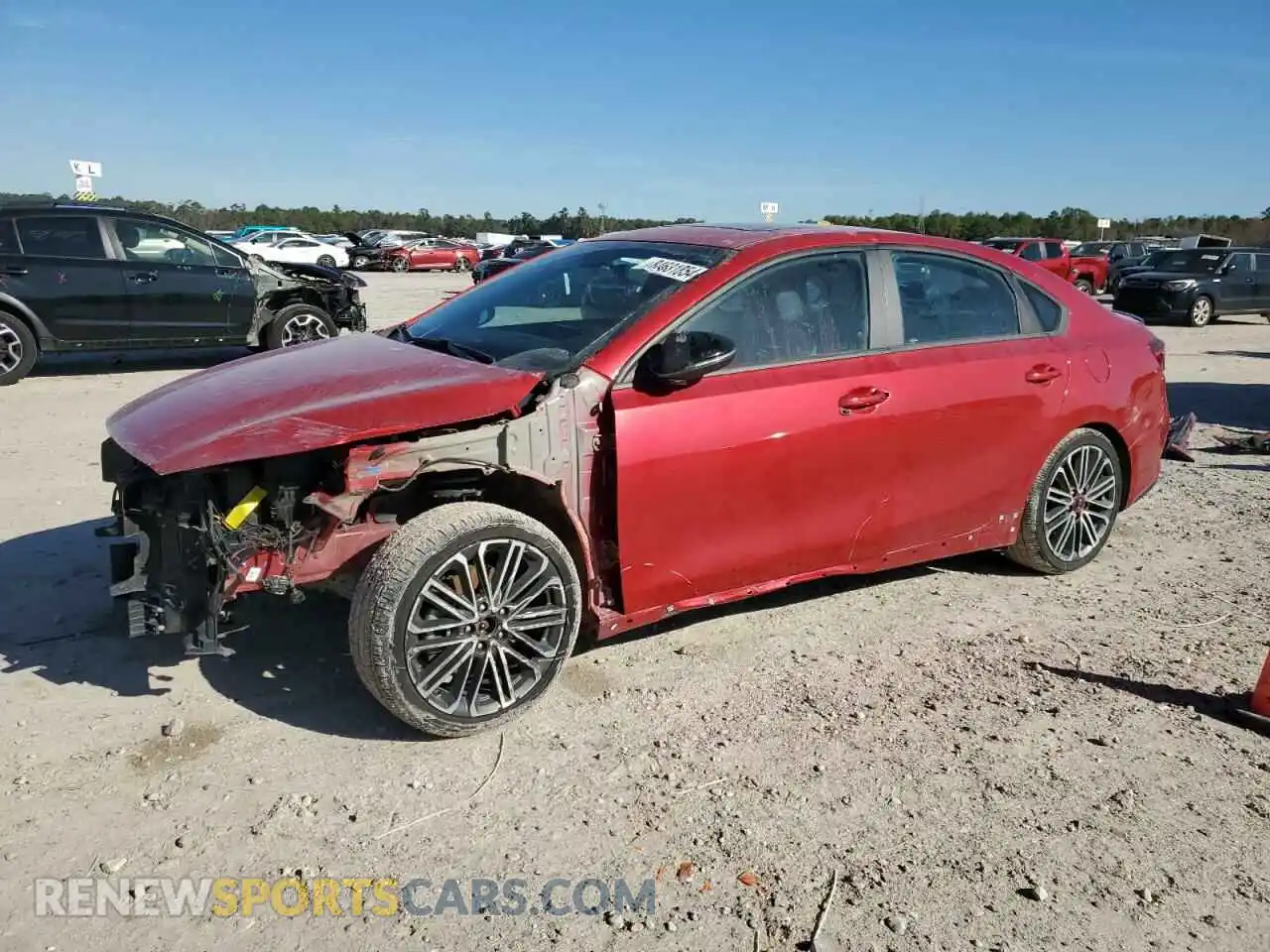 1 Фотография поврежденного автомобиля 3KPF44AC1ME334047 KIA FORTE 2021