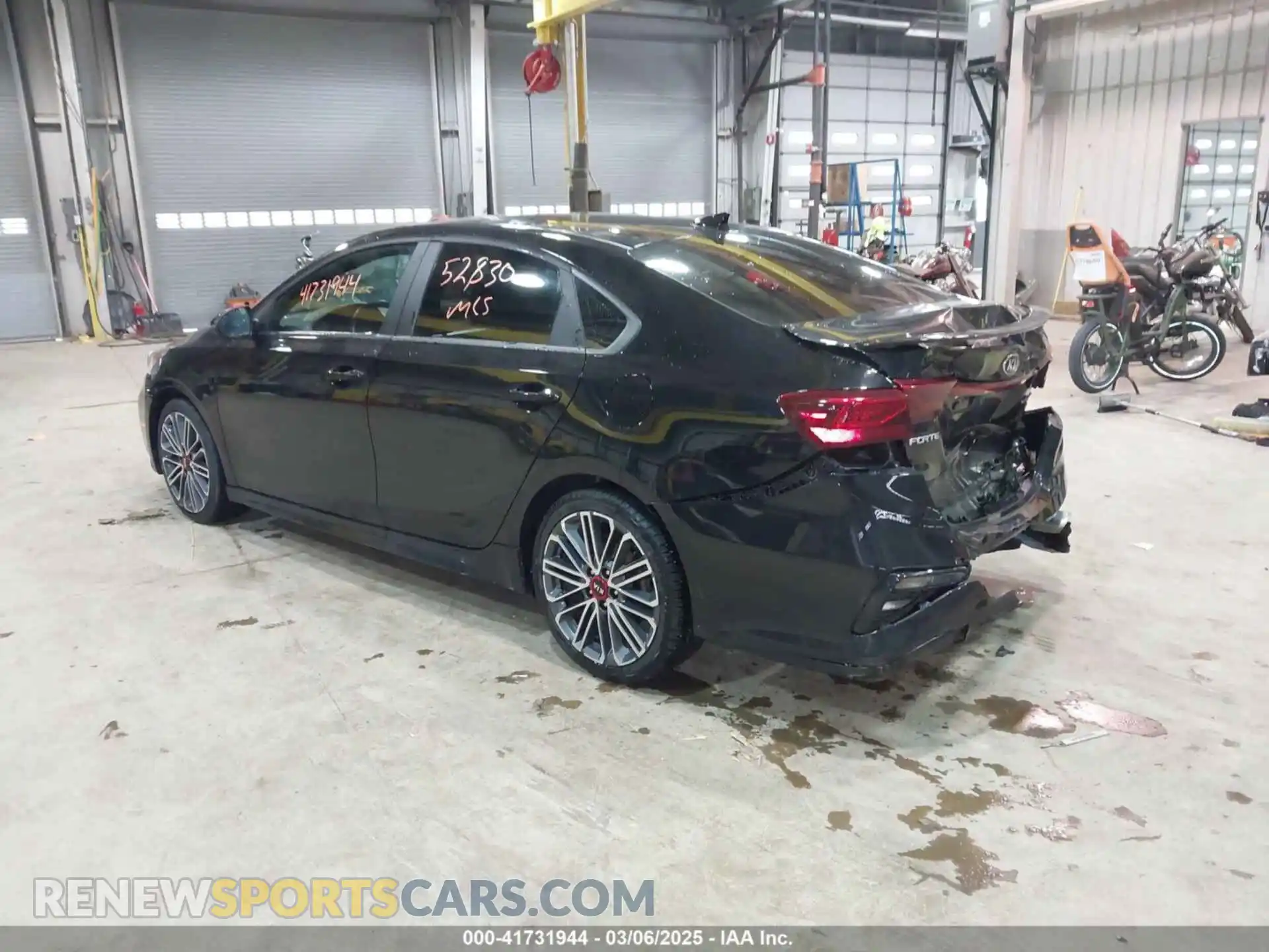 3 Photograph of a damaged car 3KPF44AC1ME394183 KIA FORTE 2021