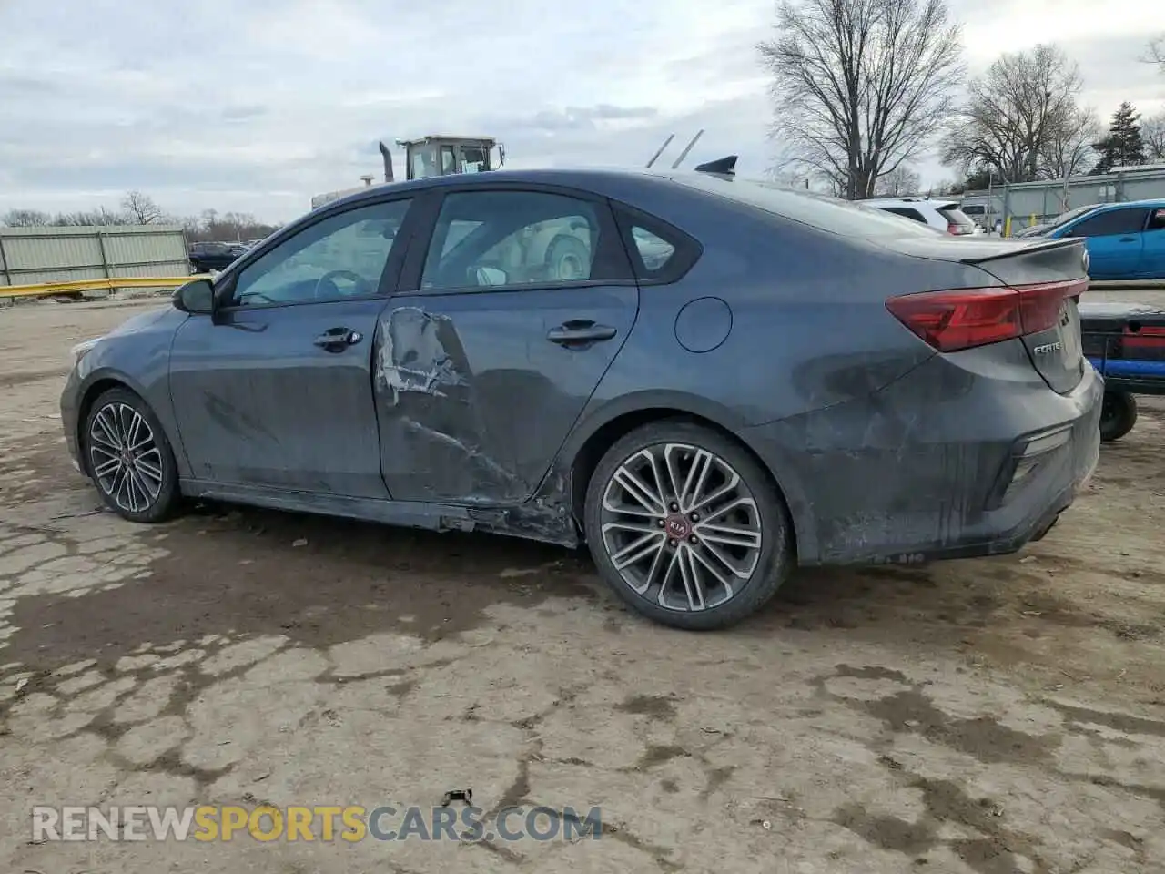 2 Photograph of a damaged car 3KPF44AC1ME411614 KIA FORTE 2021