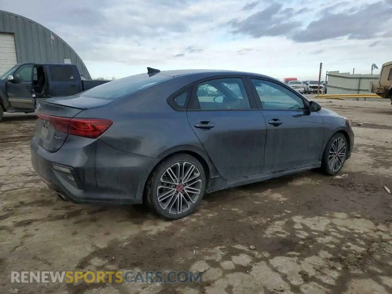 3 Photograph of a damaged car 3KPF44AC1ME411614 KIA FORTE 2021
