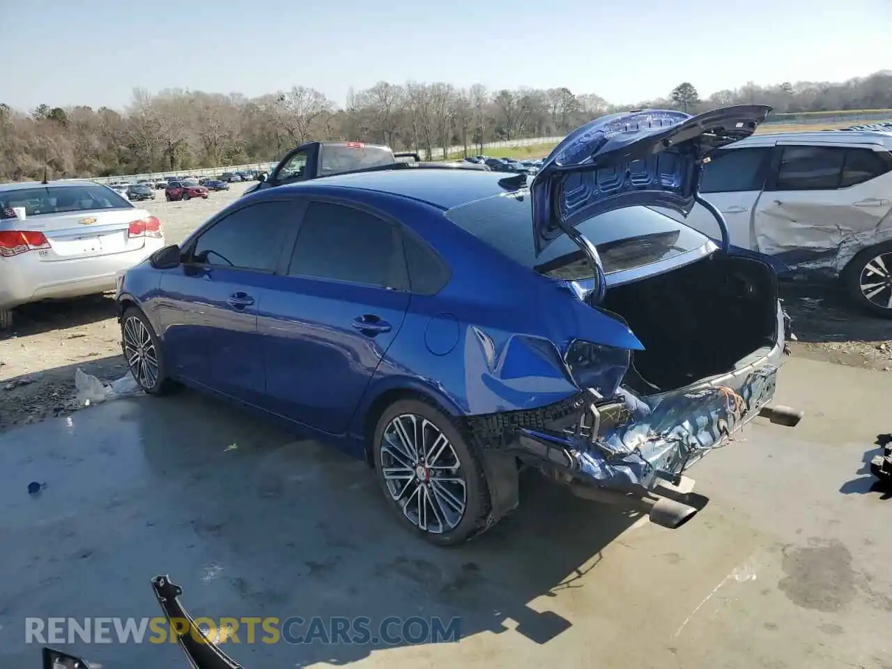 2 Photograph of a damaged car 3KPF44AC2ME276868 KIA FORTE 2021