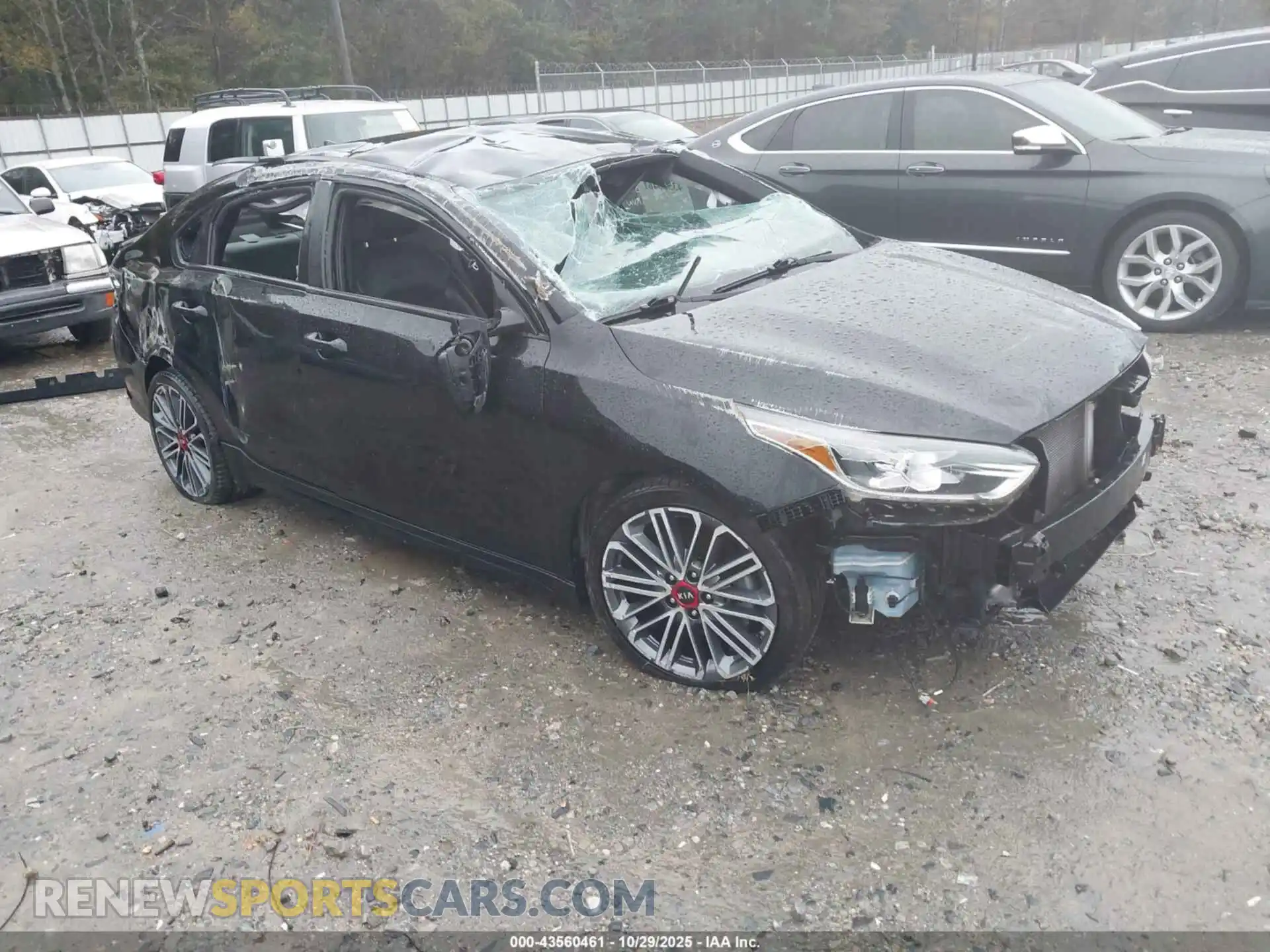 1 Photograph of a damaged car 3KPF44AC2ME318620 KIA FORTE 2021