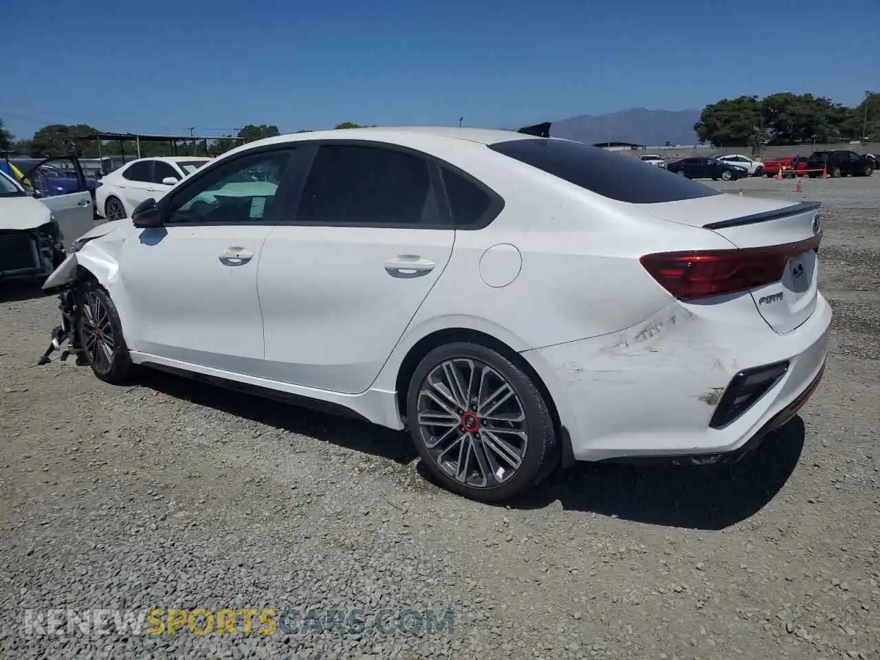 2 Photograph of a damaged car 3KPF44AC2ME319184 KIA FORTE 2021
