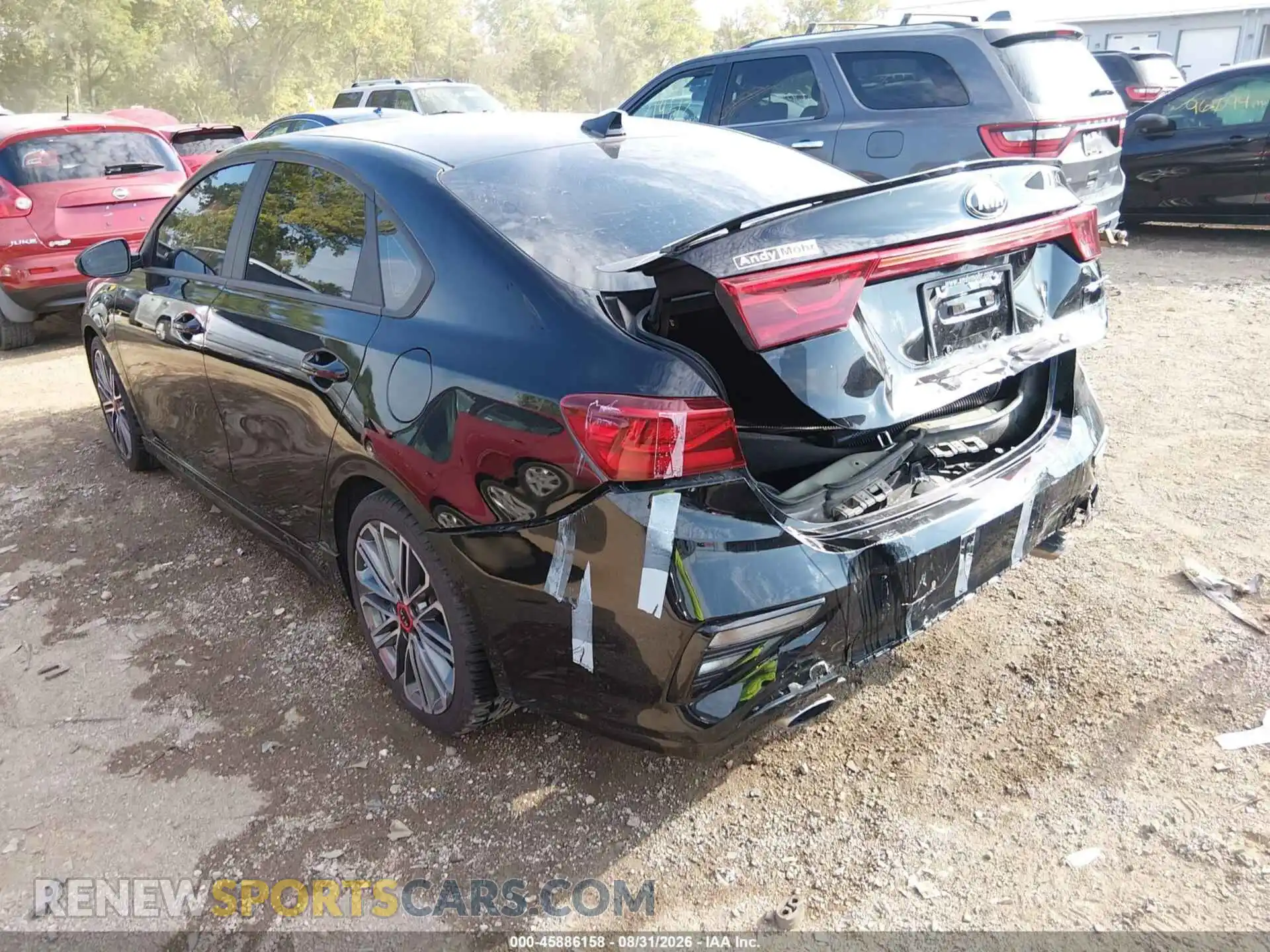 3 Photograph of a damaged car 3KPF44AC2ME412433 KIA FORTE 2021
