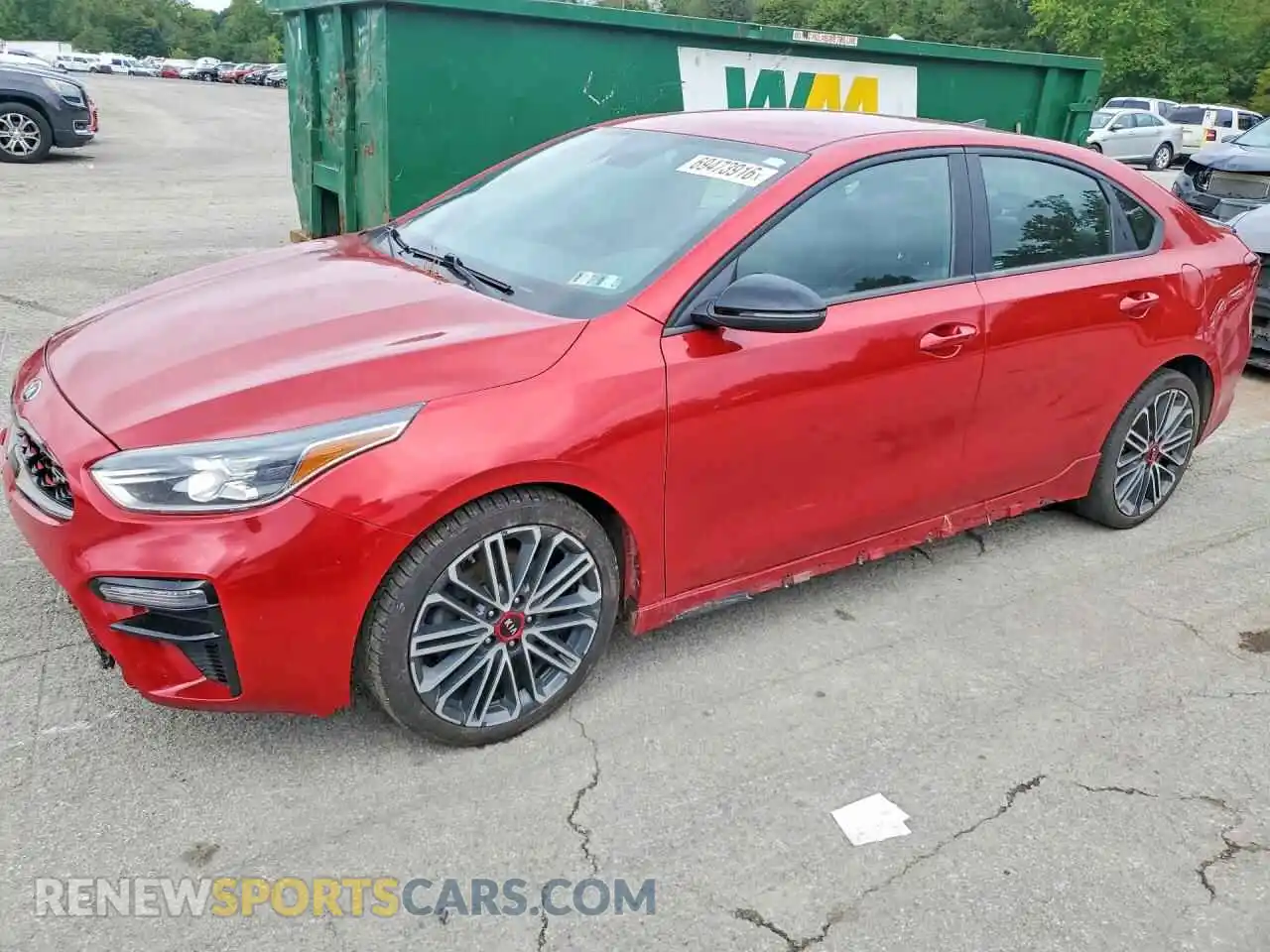 1 Фотография поврежденного автомобиля 3KPF44AC2ME417423 KIA FORTE 2021