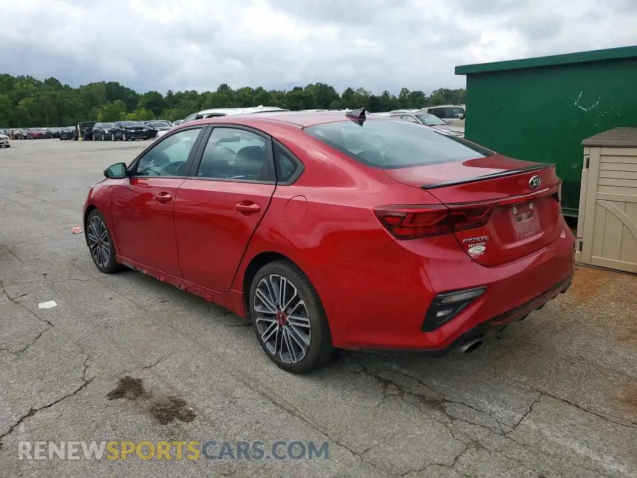 2 Фотография поврежденного автомобиля 3KPF44AC2ME417423 KIA FORTE 2021