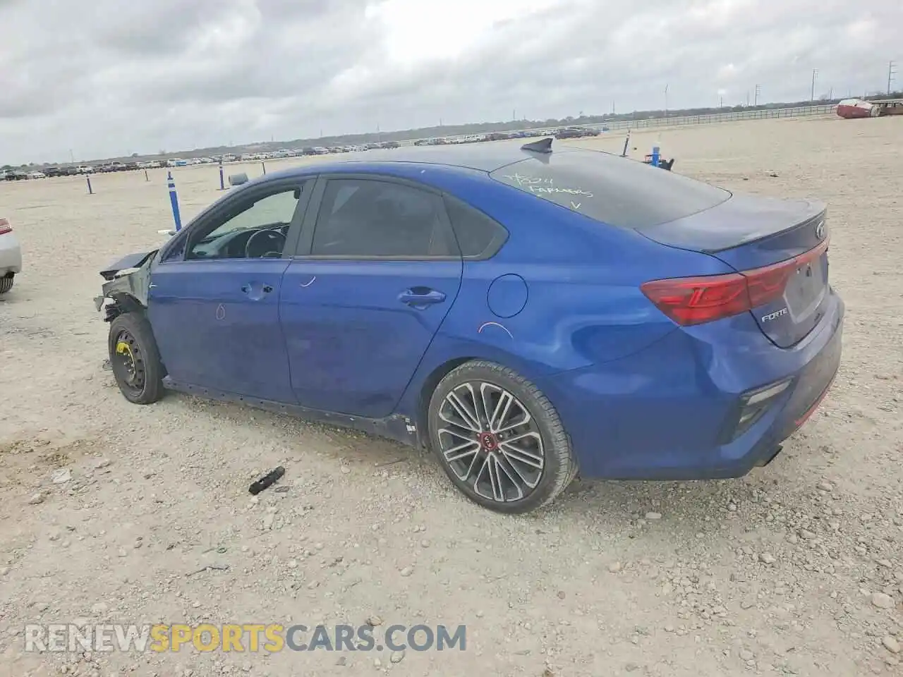 2 Photograph of a damaged car 3KPF44AC3ME272229 KIA FORTE 2021