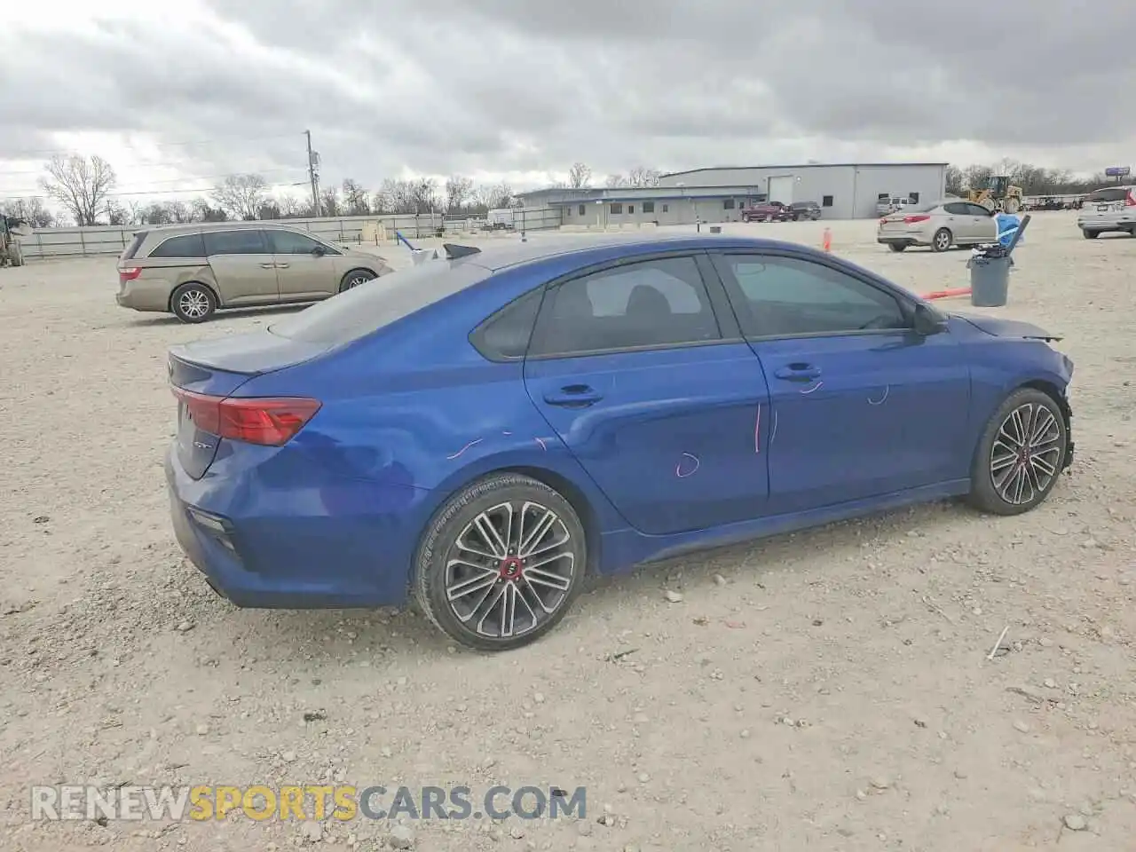 3 Photograph of a damaged car 3KPF44AC3ME272229 KIA FORTE 2021