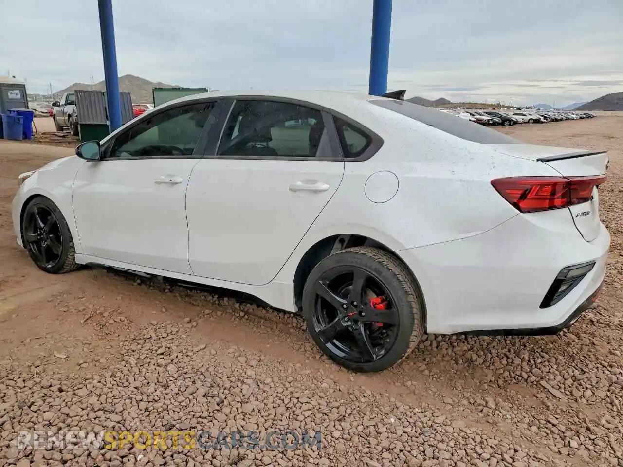 2 Photograph of a damaged car 3KPF44AC3ME315435 KIA FORTE 2021