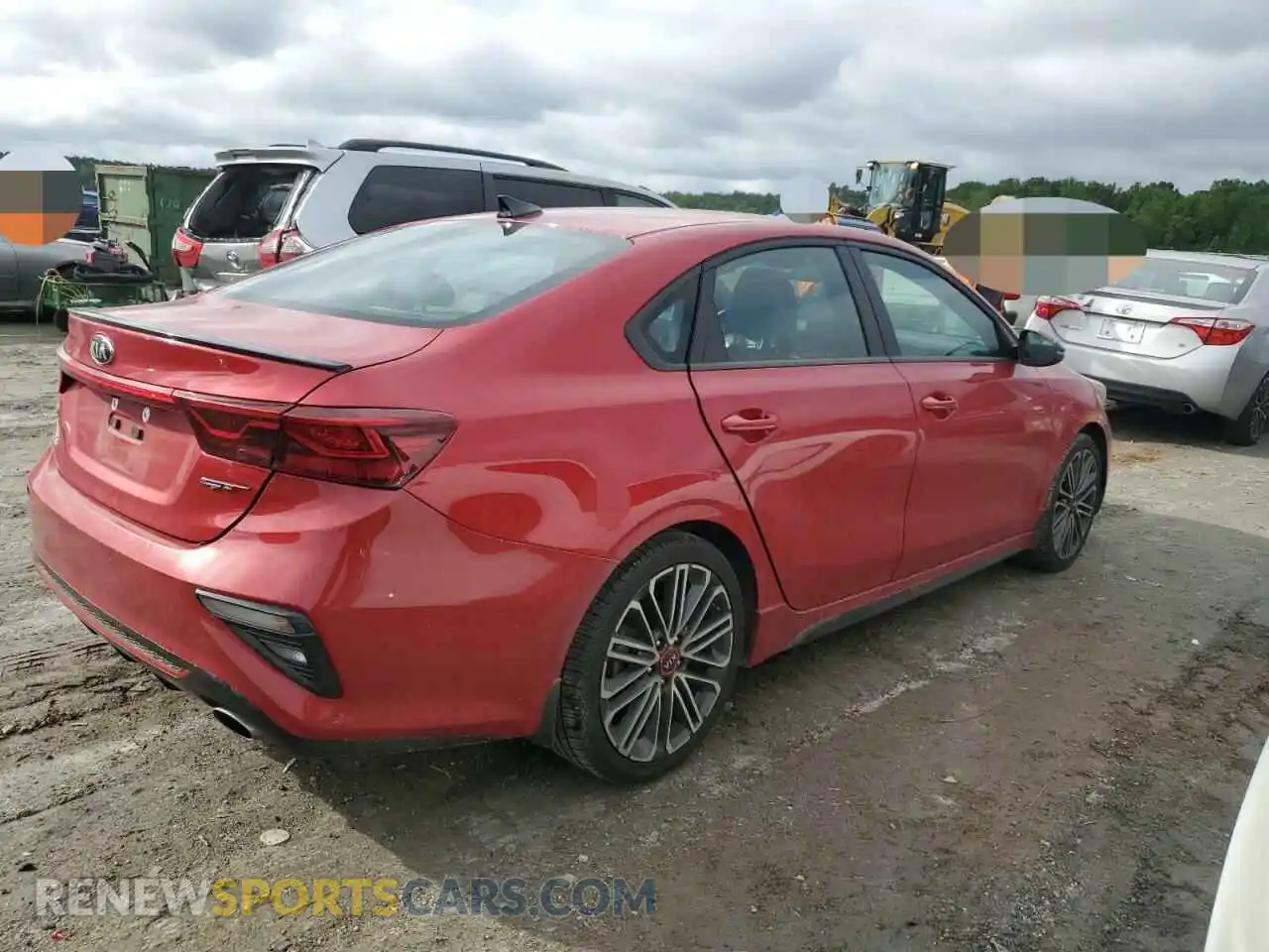 3 Photograph of a damaged car 3KPF44AC3ME366529 KIA FORTE 2021