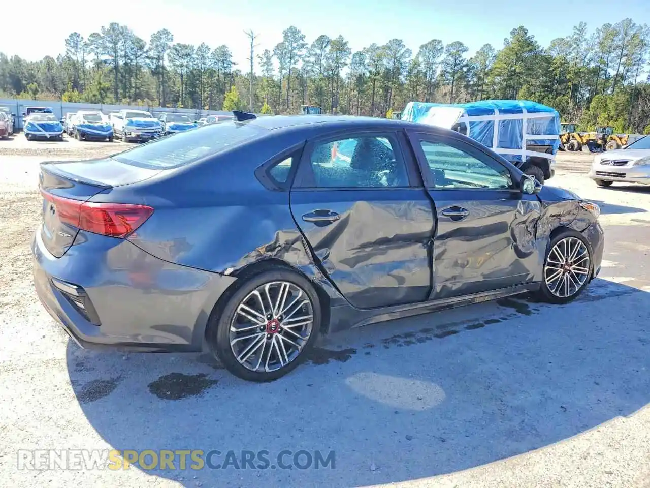 3 Photograph of a damaged car 3KPF44AC3ME376770 KIA FORTE 2021