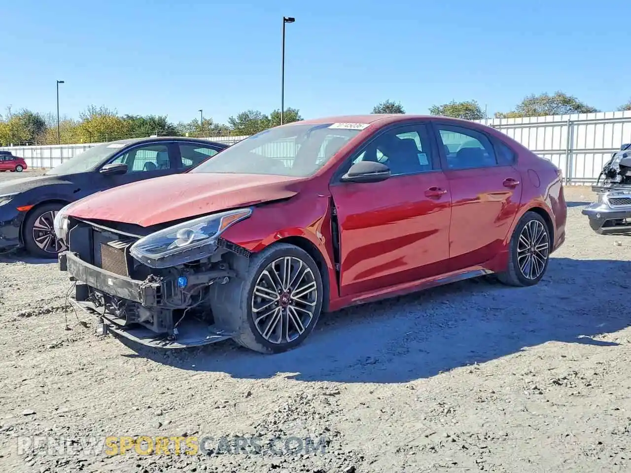 1 Фотография поврежденного автомобиля 3KPF44AC3ME412408 KIA FORTE 2021