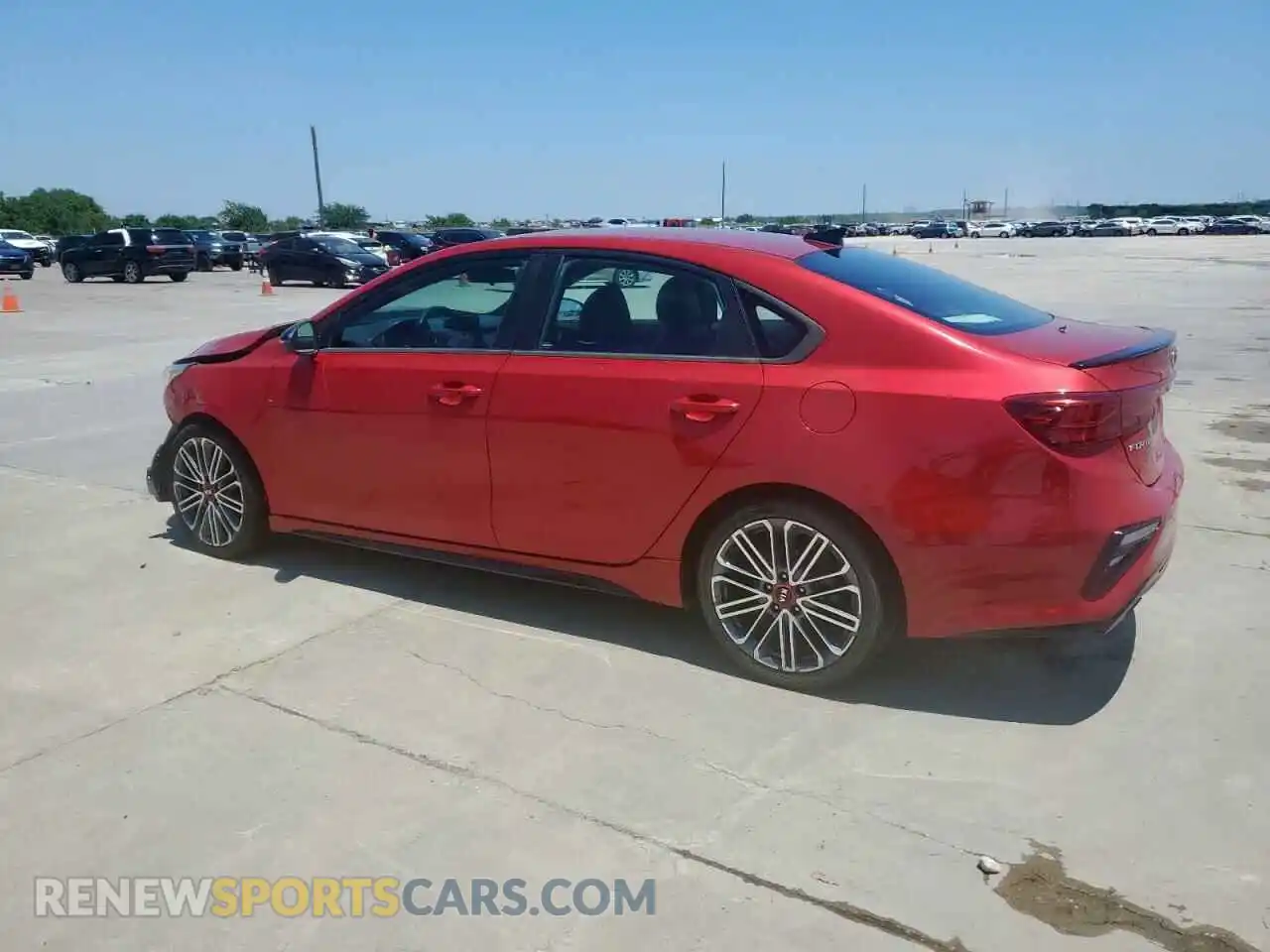 2 Photograph of a damaged car 3KPF44AC3ME414532 KIA FORTE 2021