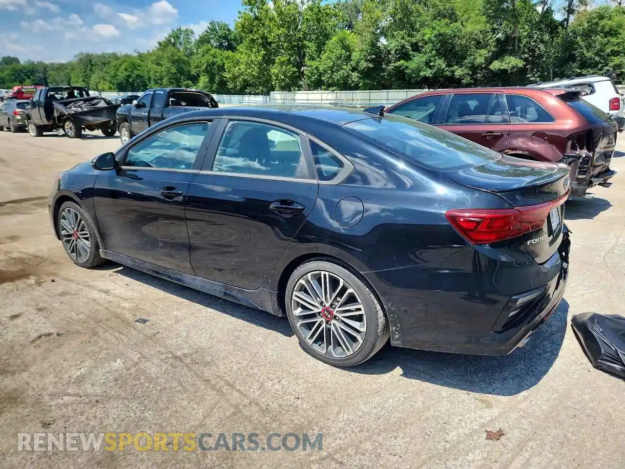 2 Photograph of a damaged car 3KPF44AC4ME272191 KIA FORTE 2021