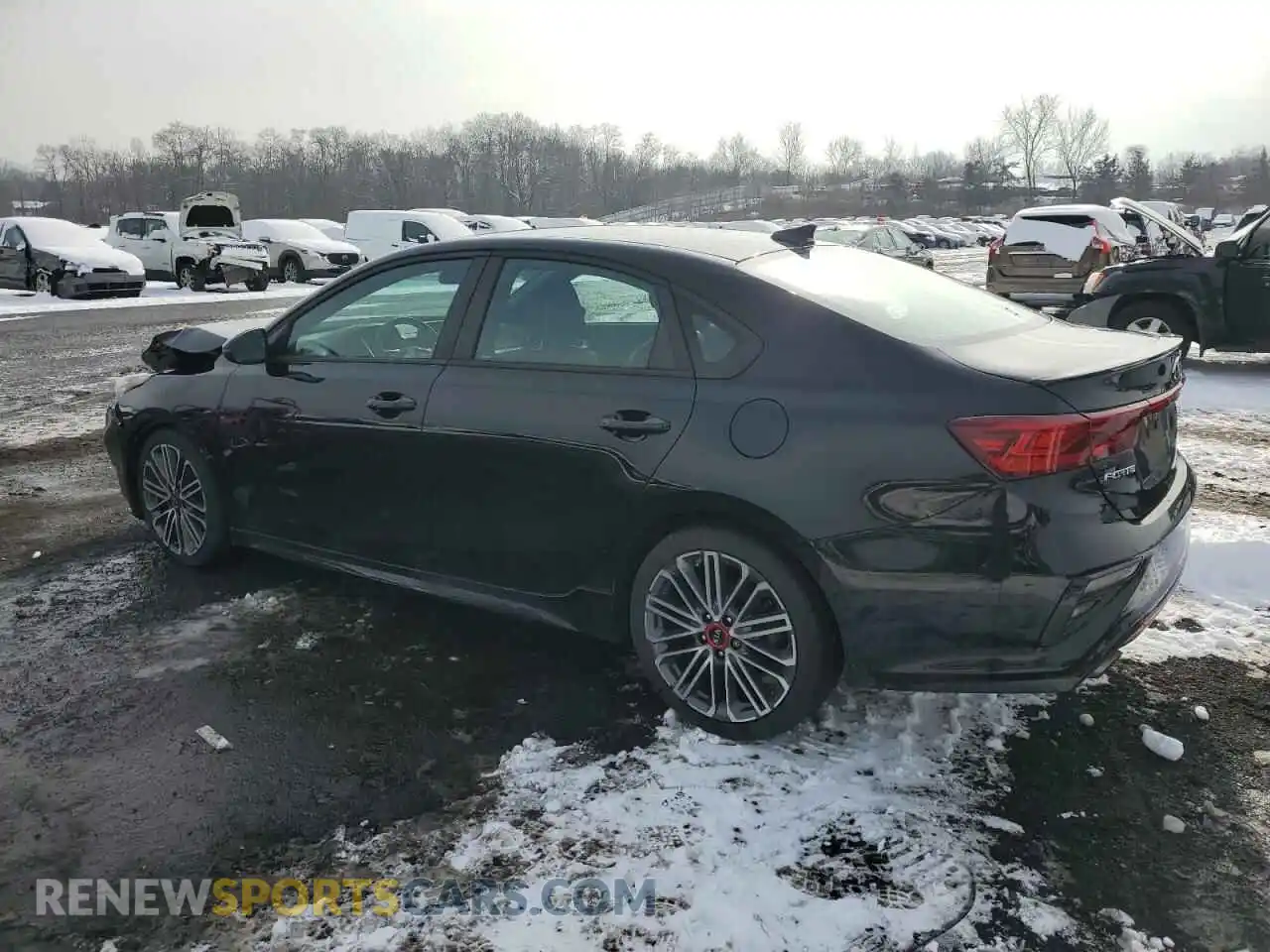 2 Photograph of a damaged car 3KPF44AC4ME292506 KIA FORTE 2021