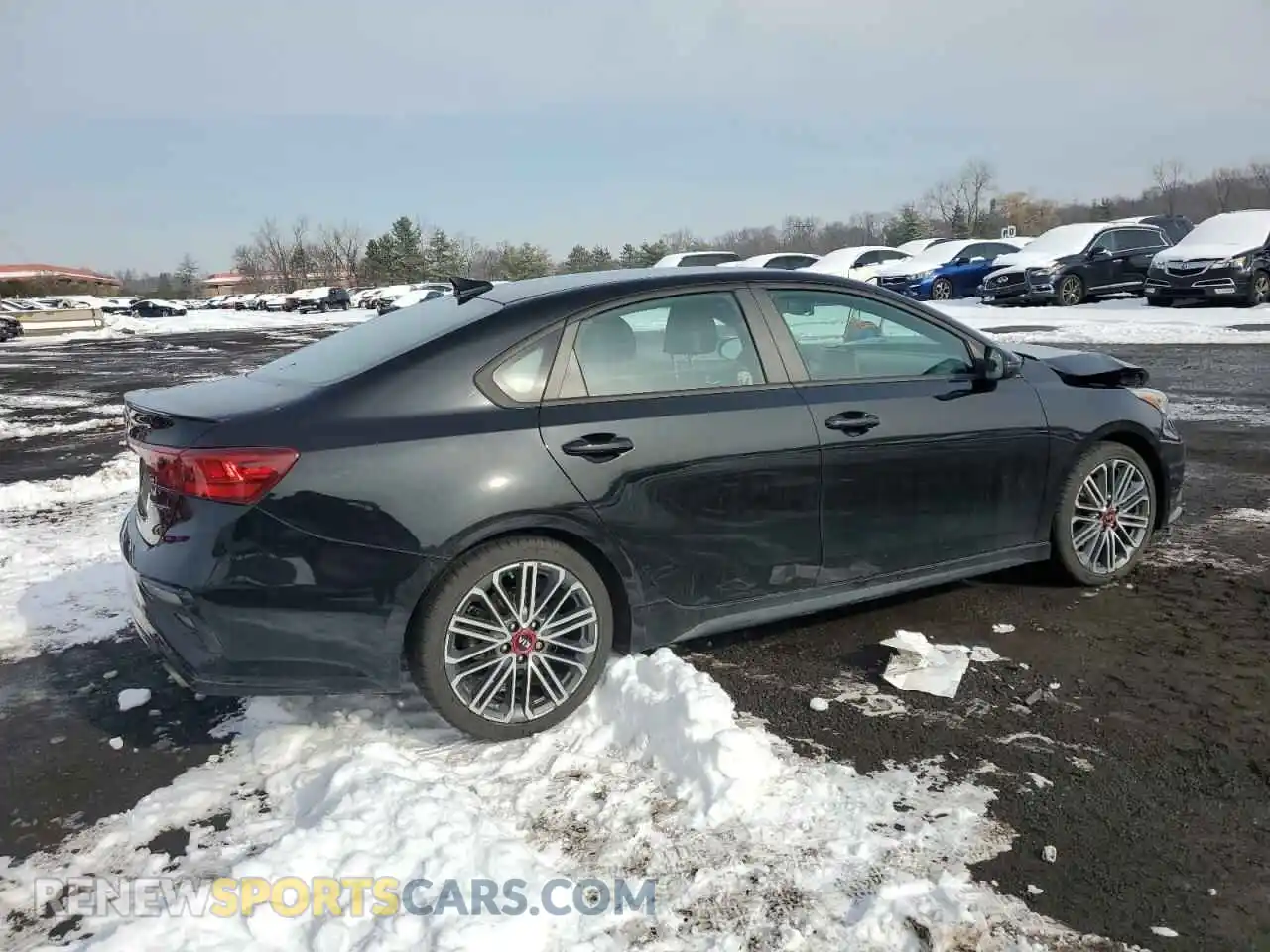 3 Photograph of a damaged car 3KPF44AC4ME292506 KIA FORTE 2021