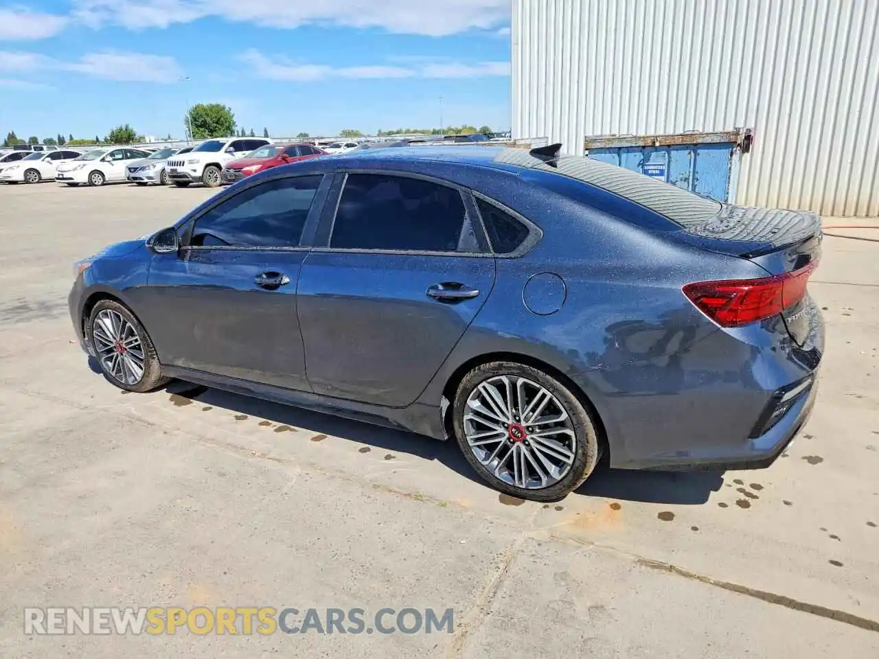 2 Photograph of a damaged car 3KPF44AC4ME350016 KIA FORTE 2021