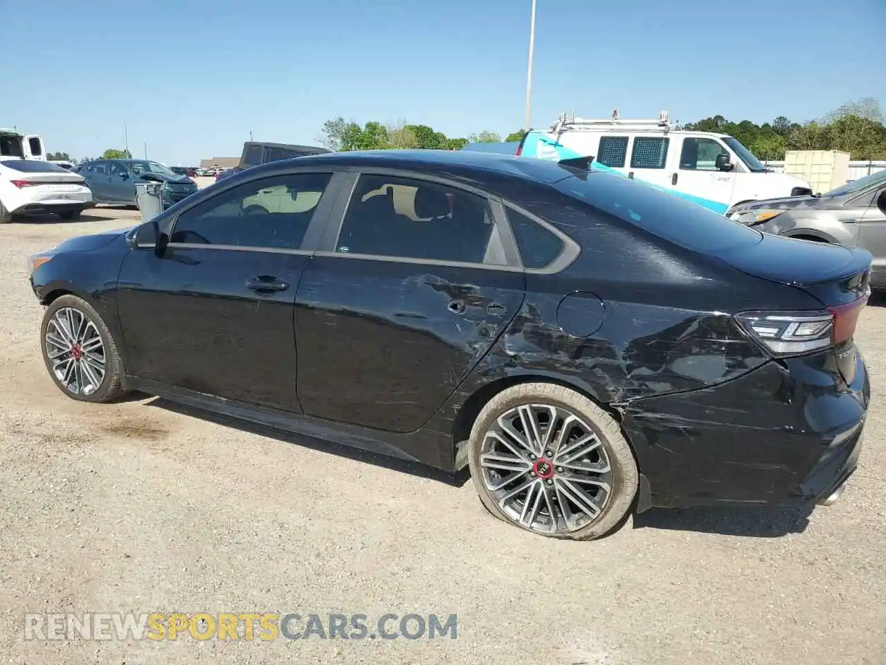 2 Photograph of a damaged car 3KPF44AC4ME409775 KIA FORTE 2021