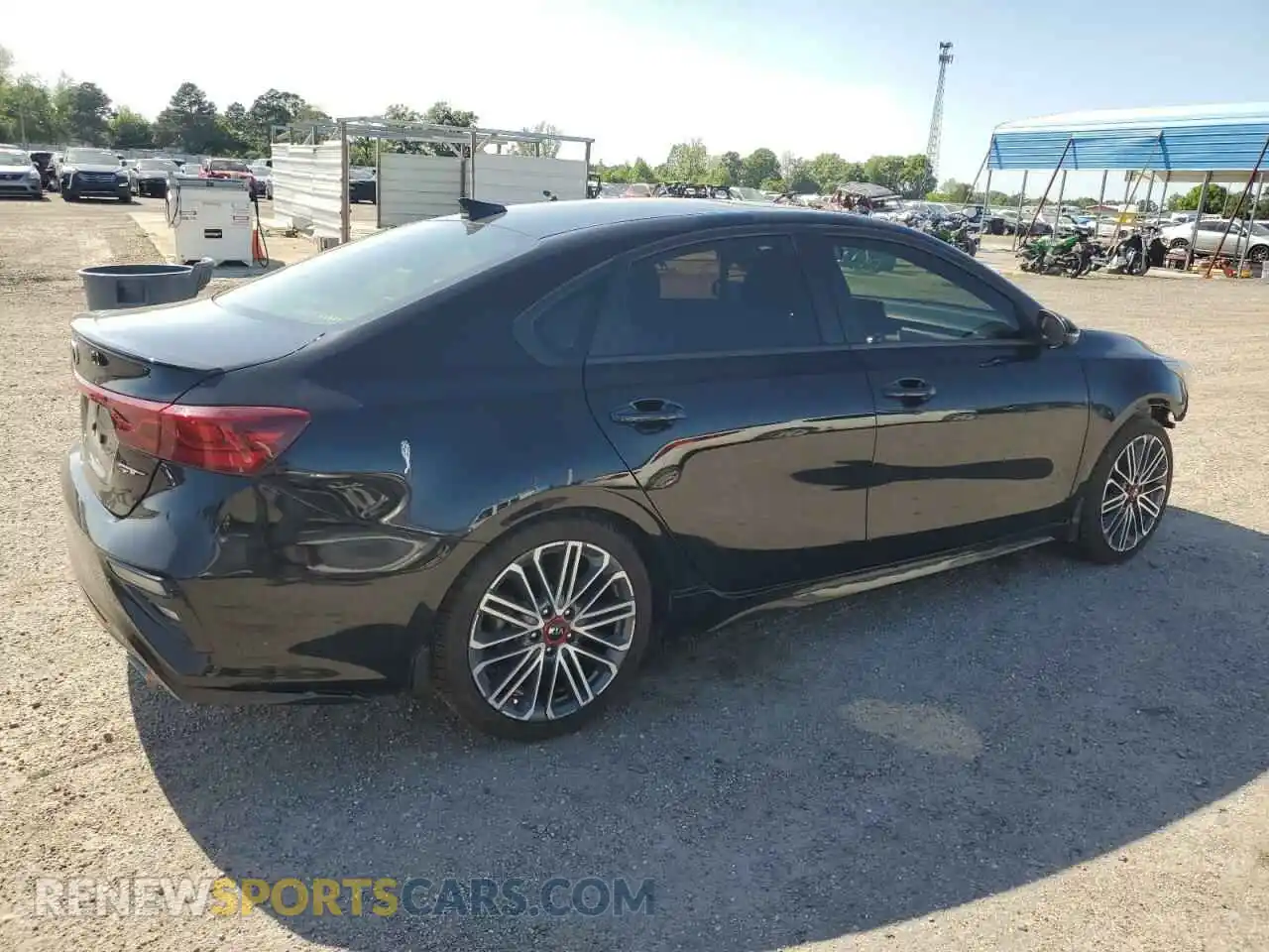 3 Photograph of a damaged car 3KPF44AC4ME409775 KIA FORTE 2021