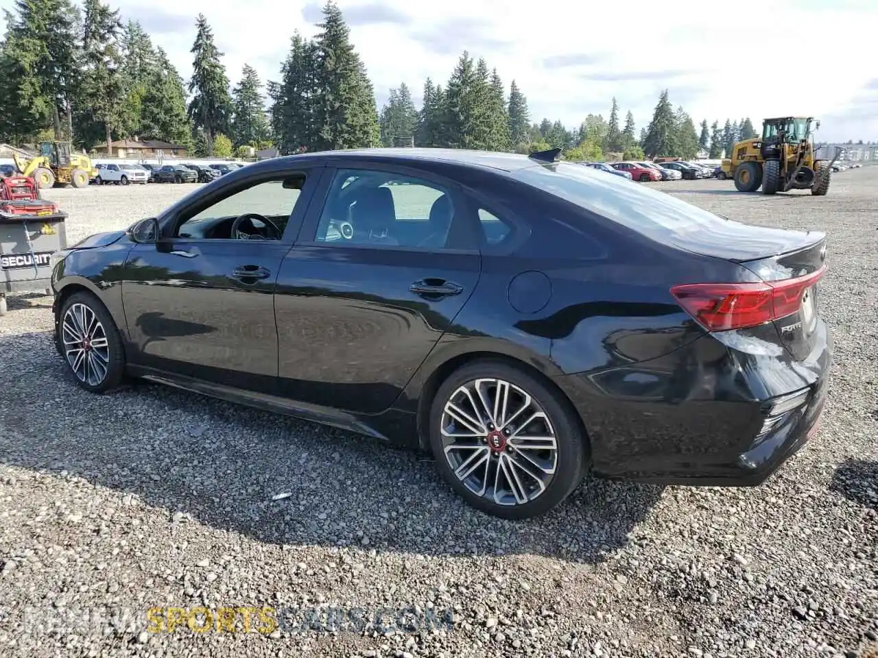2 Photograph of a damaged car 3KPF44AC4ME412062 KIA FORTE 2021