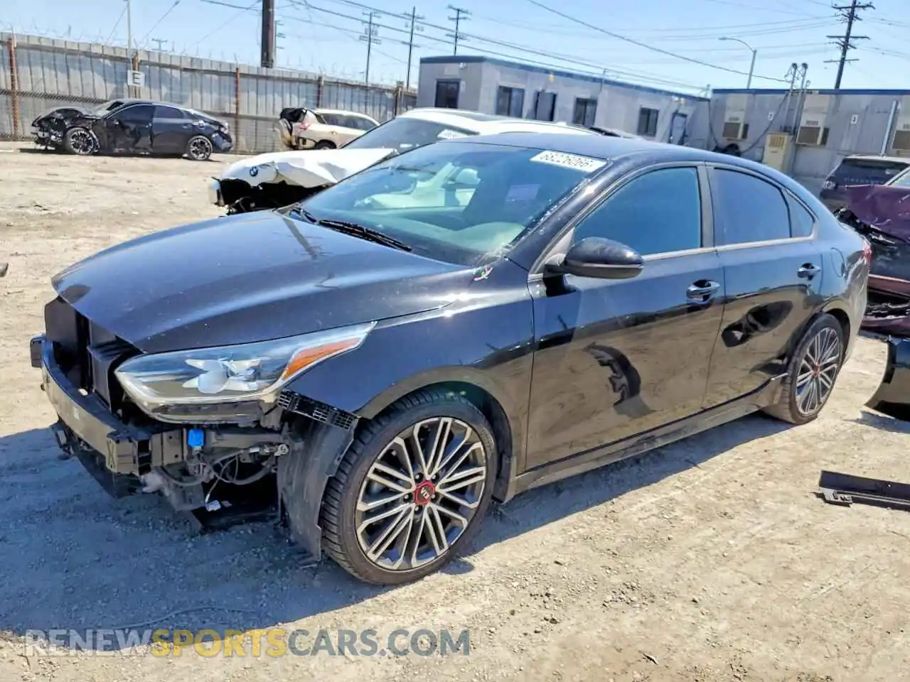 1 fotografías del automóvil dañado 3KPF44AC4ME412157 KIA FORTE 2021