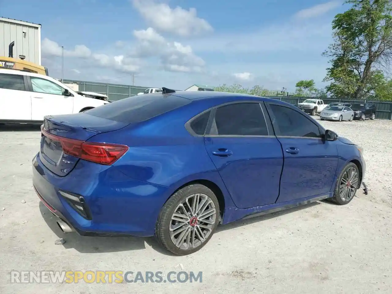 3 Photograph of a damaged car 3KPF44AC5ME272278 KIA FORTE 2021