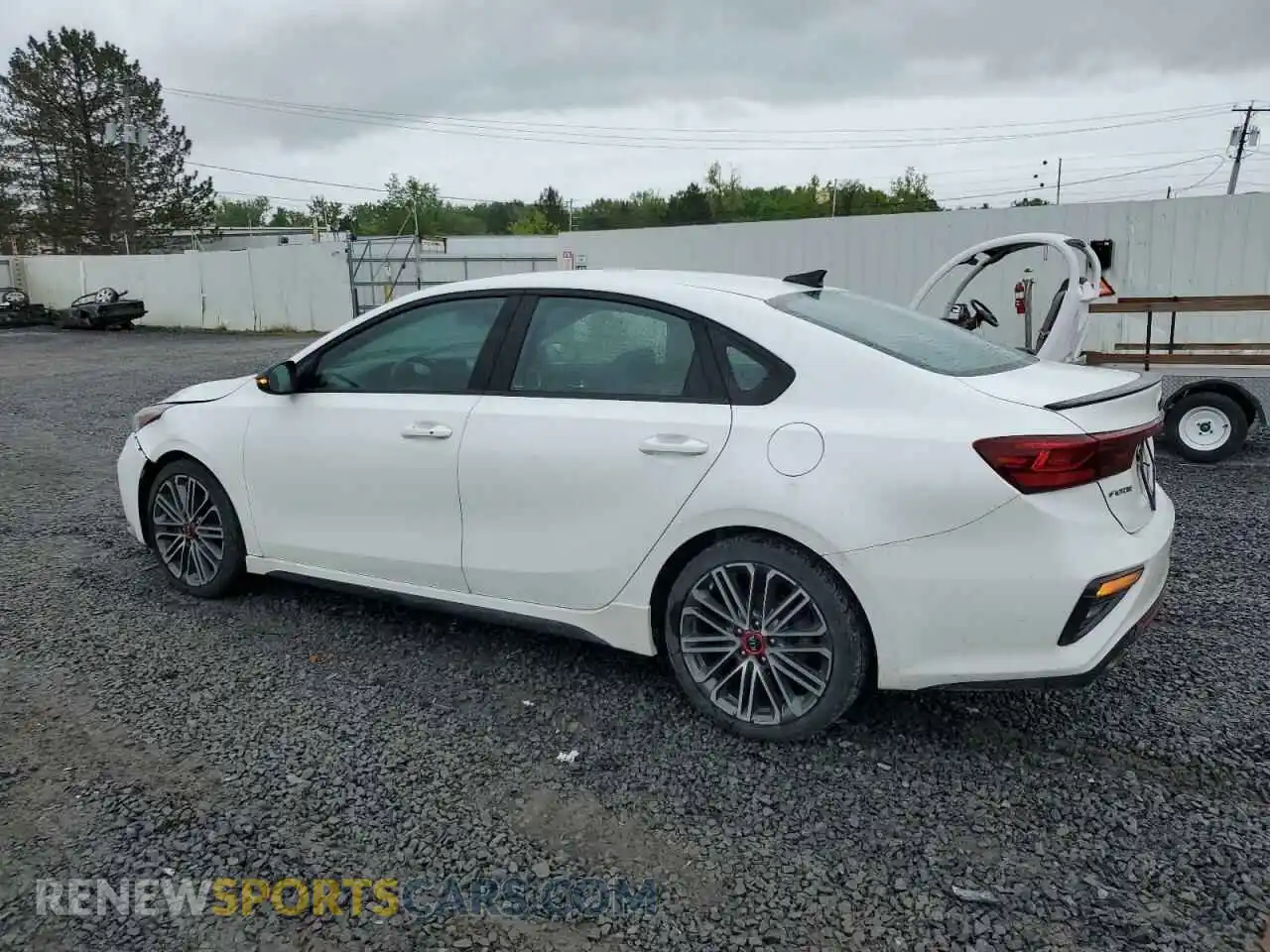 2 Photograph of a damaged car 3KPF44AC5ME293129 KIA FORTE 2021