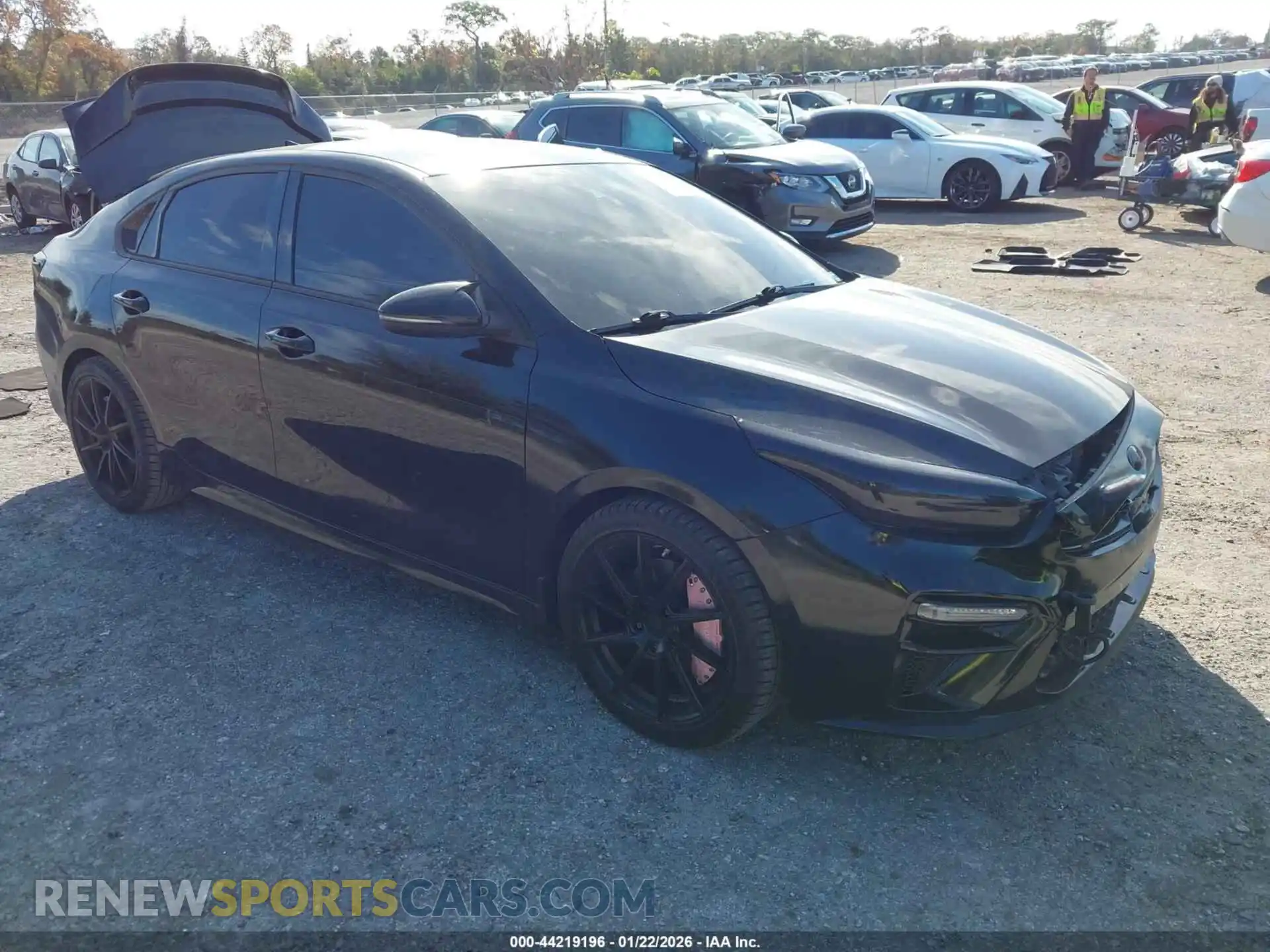 1 Photograph of a damaged car 3KPF44AC5ME378973 KIA FORTE 2021