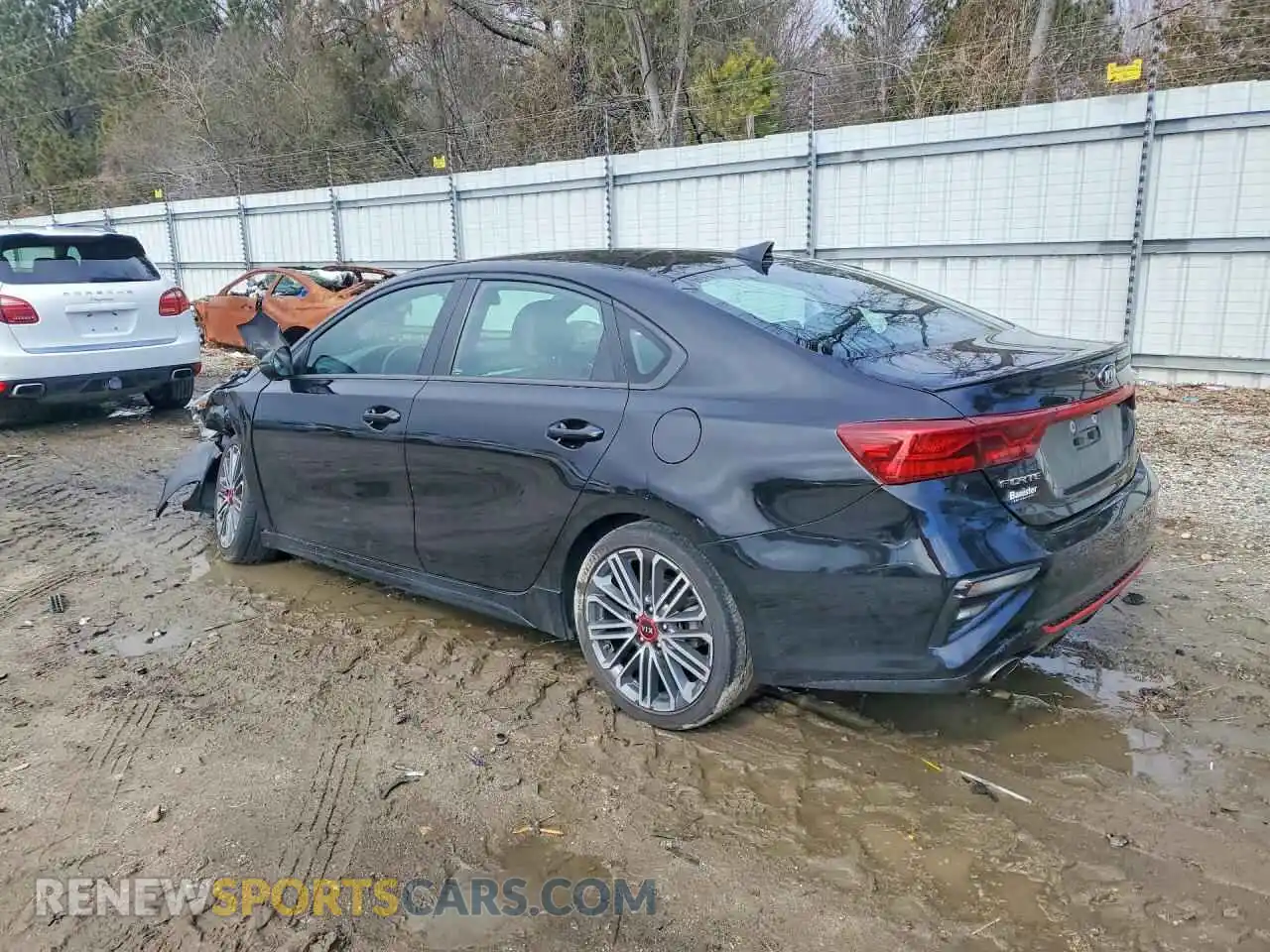 2 Photograph of a damaged car 3KPF44AC5ME389844 KIA FORTE 2021