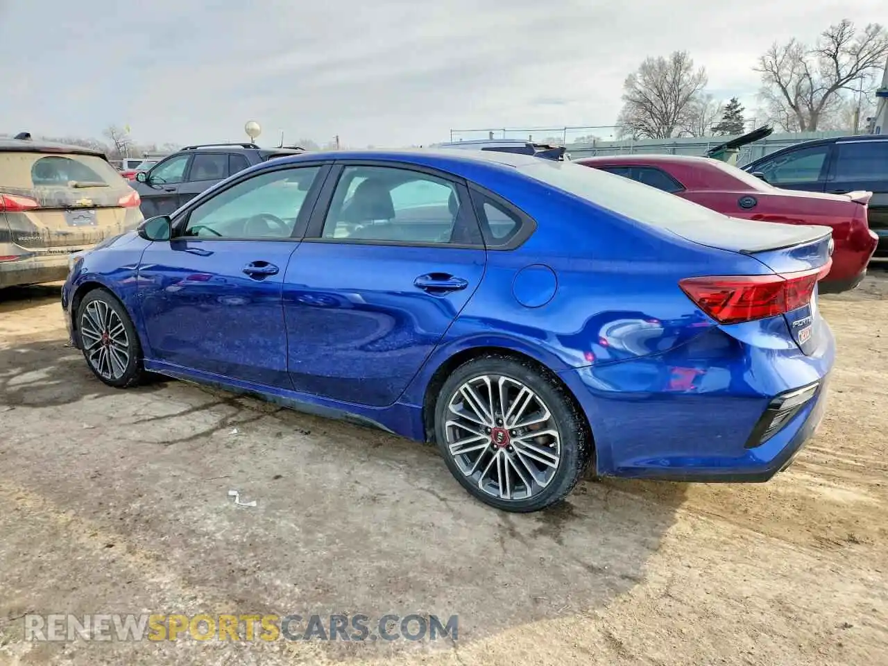 2 Photograph of a damaged car 3KPF44AC6ME271074 KIA FORTE 2021