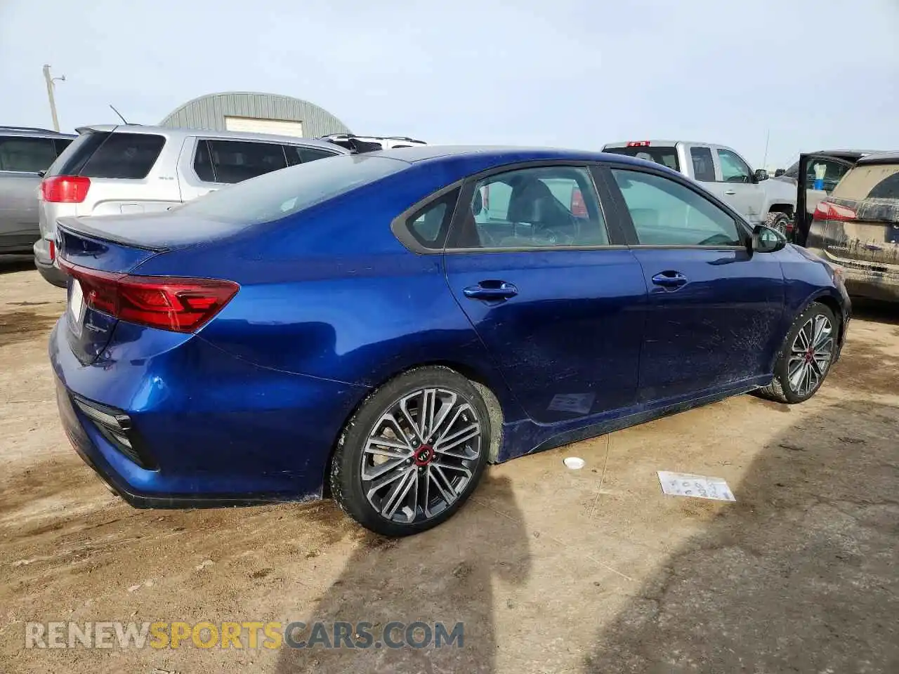 3 Photograph of a damaged car 3KPF44AC6ME271074 KIA FORTE 2021