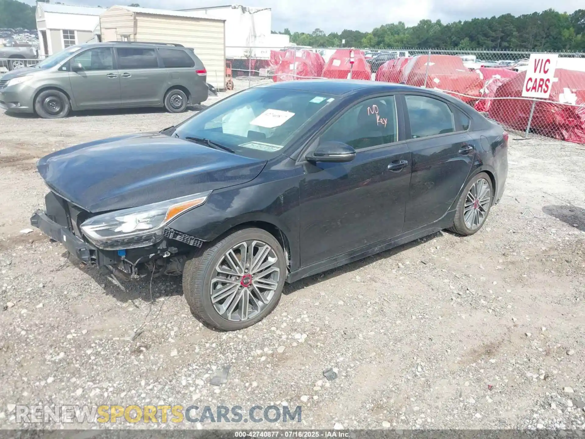 2 Photograph of a damaged car 3KPF44AC6ME344816 KIA FORTE 2021