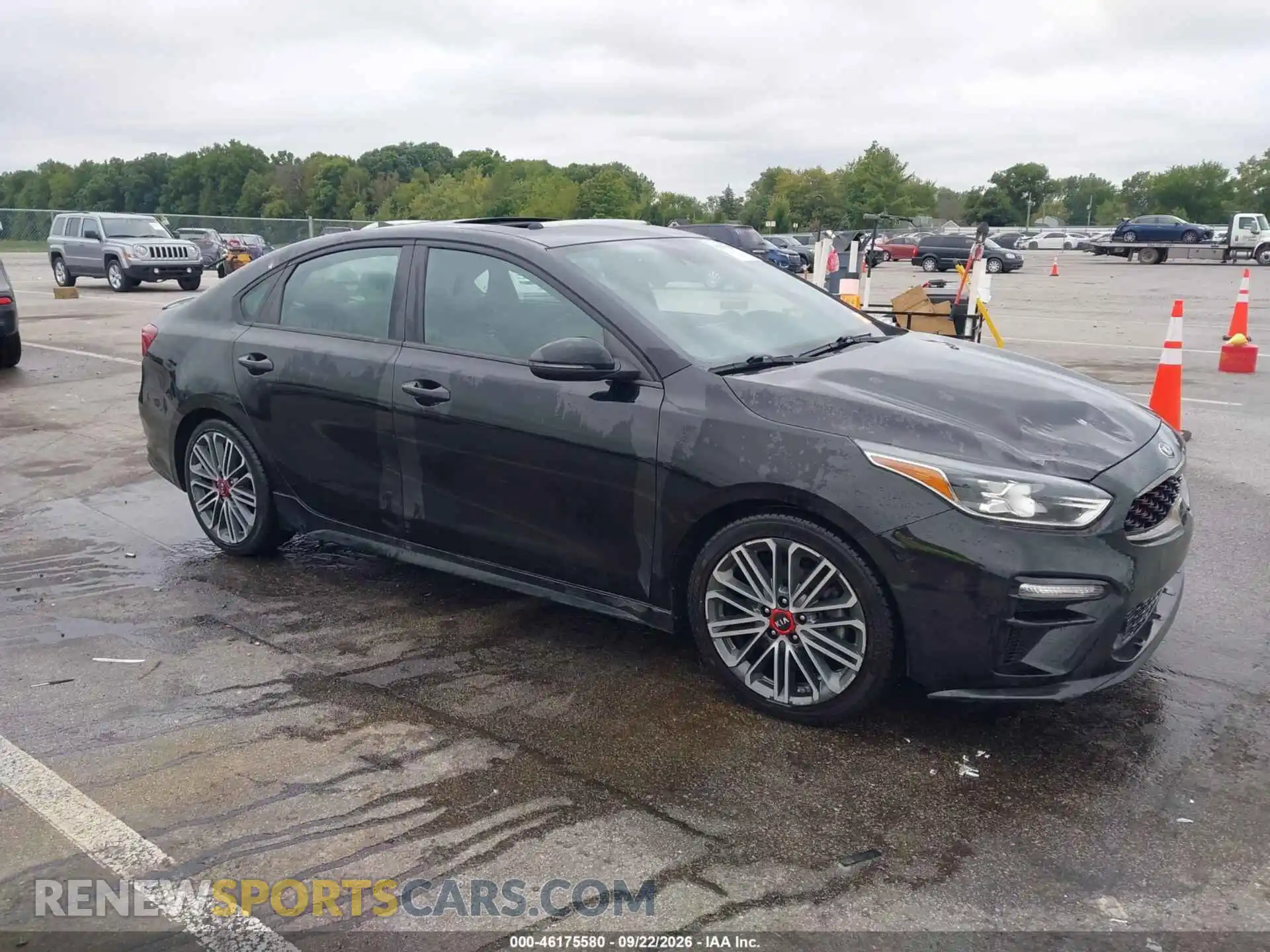 1 fotografías del automóvil dañado 3KPF44AC6ME378531 KIA FORTE 2021