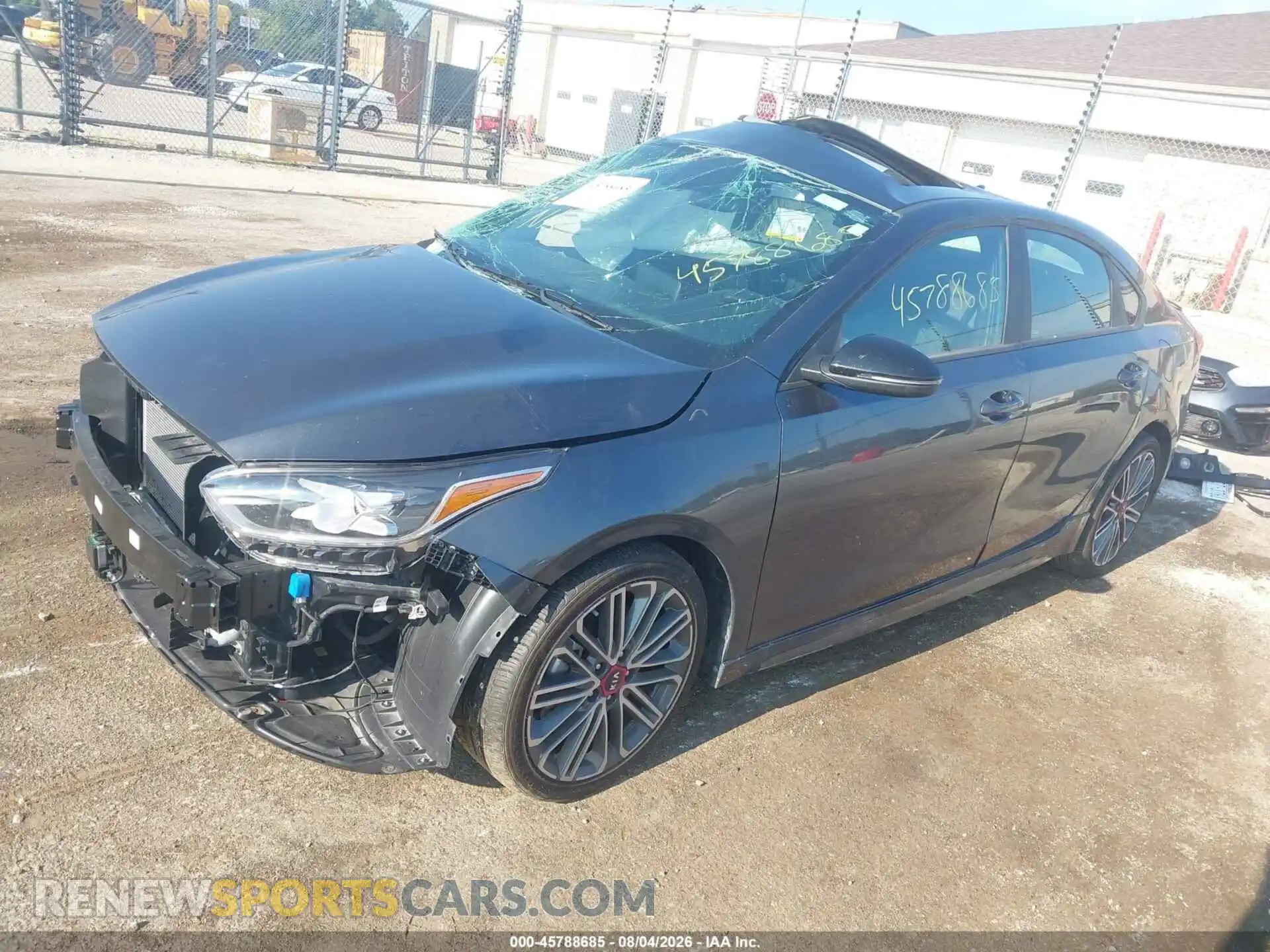 2 Photograph of a damaged car 3KPF44AC6ME398410 KIA FORTE 2021