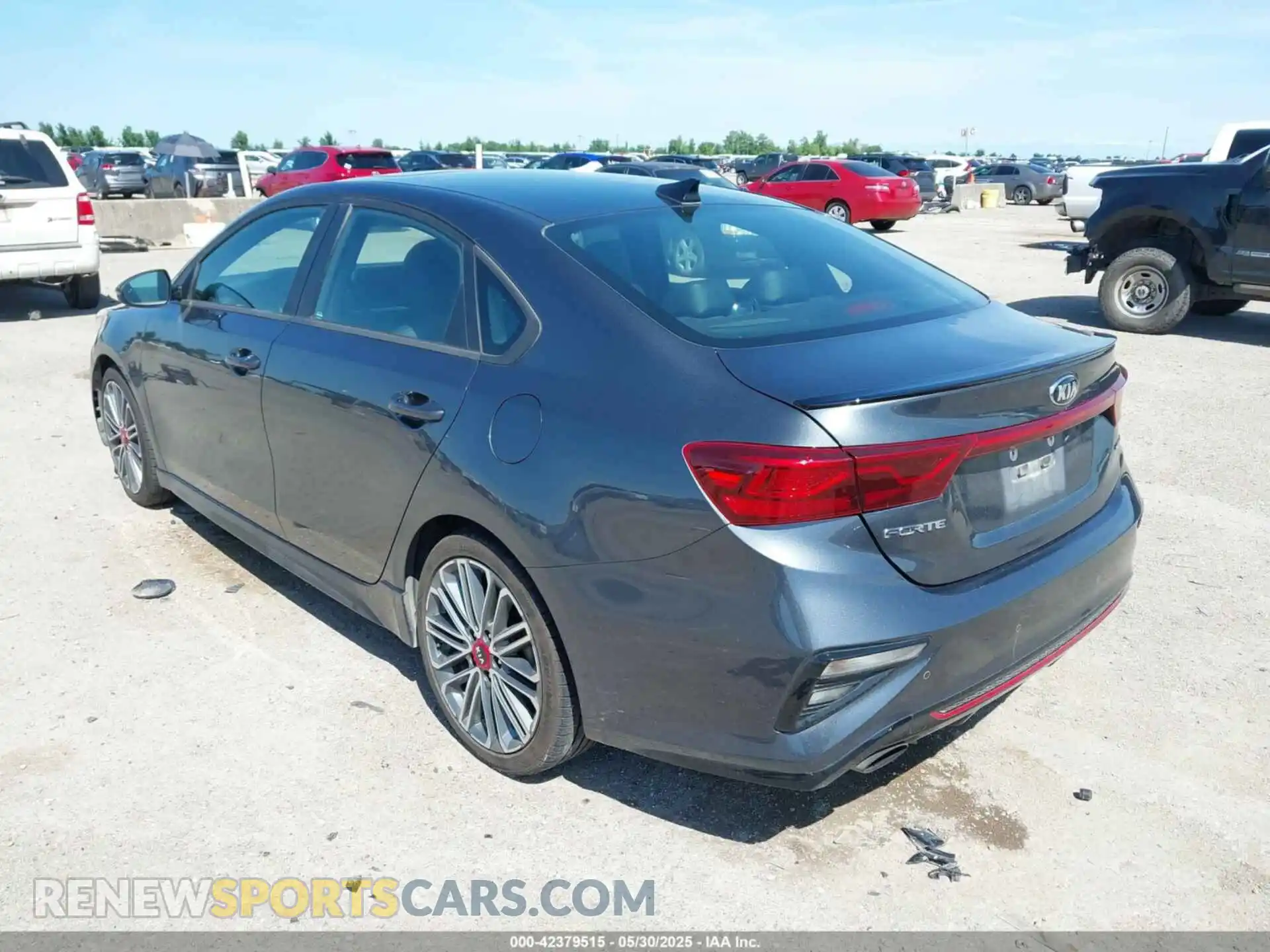 3 Photograph of a damaged car 3KPF44AC6ME398536 KIA FORTE 2021