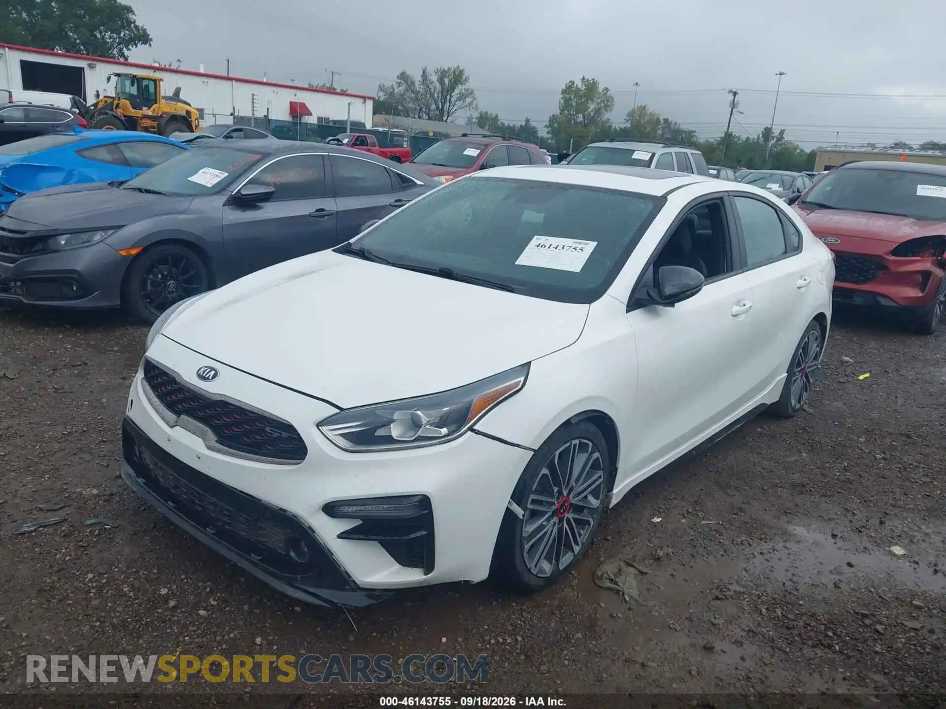2 Photograph of a damaged car 3KPF44AC7ME282441 KIA FORTE 2021