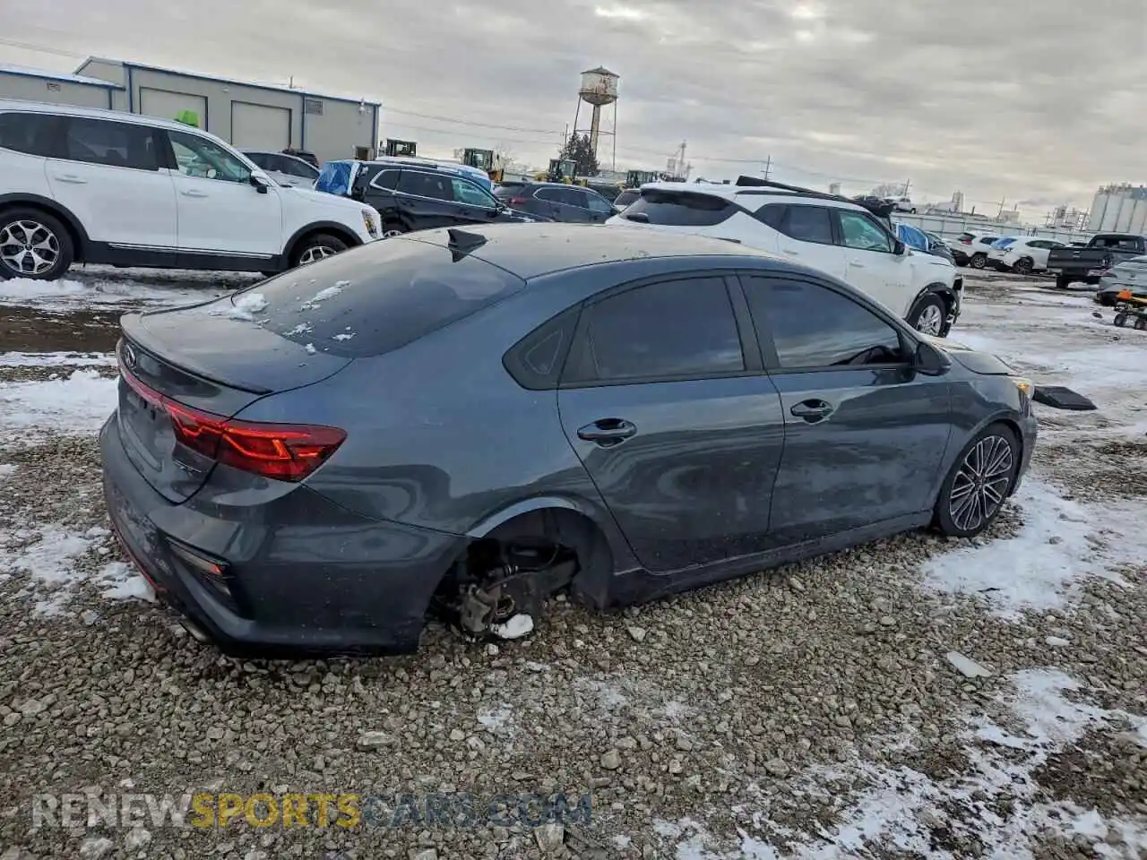3 Photograph of a damaged car 3KPF44AC7ME287770 KIA FORTE 2021