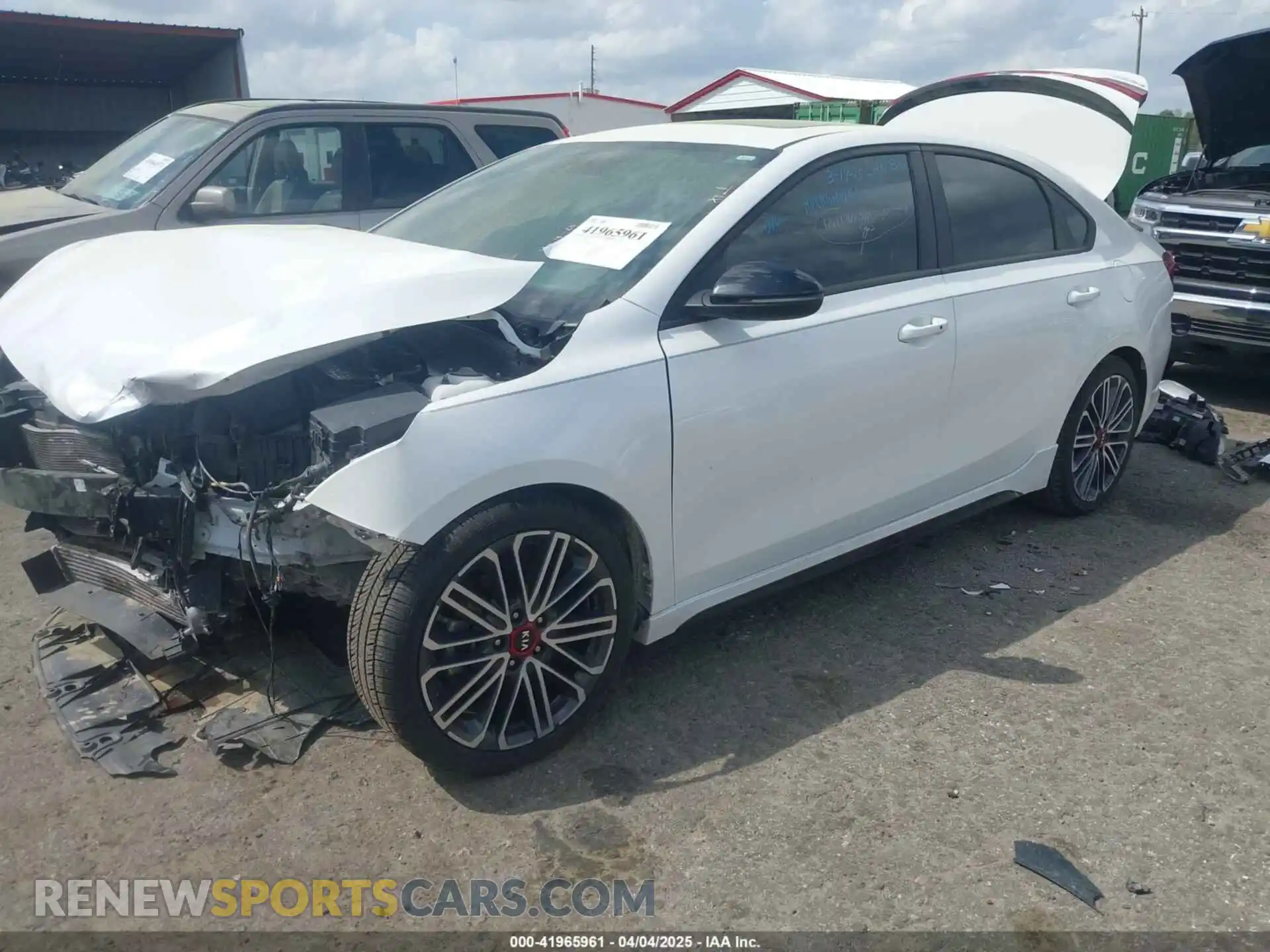 2 Photograph of a damaged car 3KPF44AC7ME318340 KIA FORTE 2021