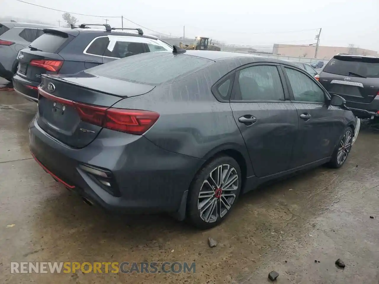 3 Photograph of a damaged car 3KPF44AC7ME367263 KIA FORTE 2021