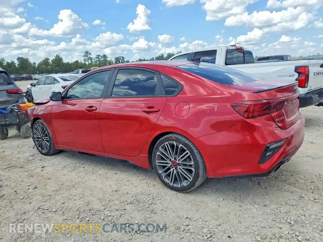 2 Photograph of a damaged car 3KPF44AC7ME374259 KIA FORTE 2021