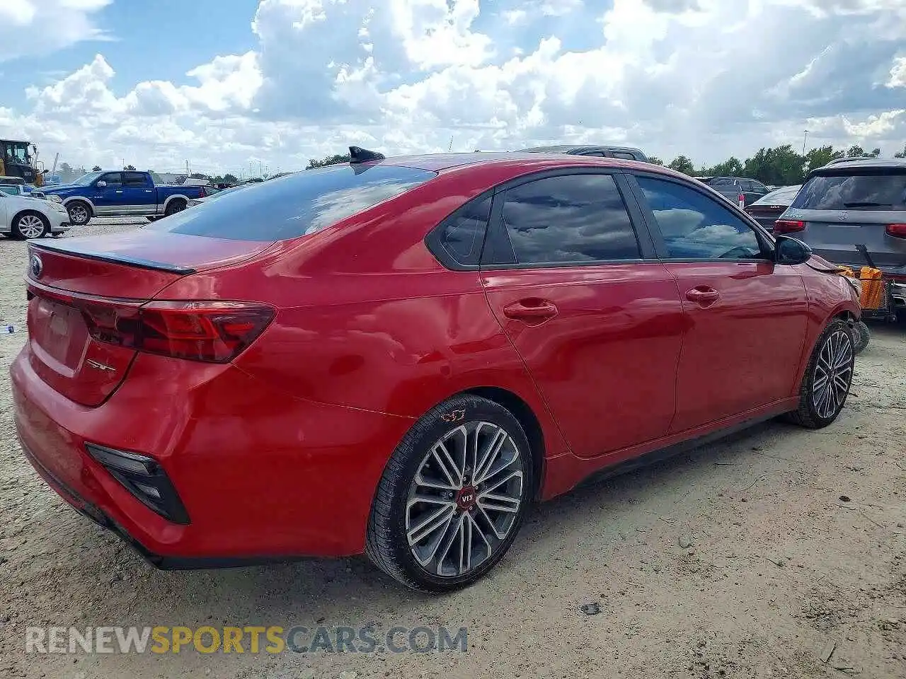 3 Photograph of a damaged car 3KPF44AC7ME374259 KIA FORTE 2021