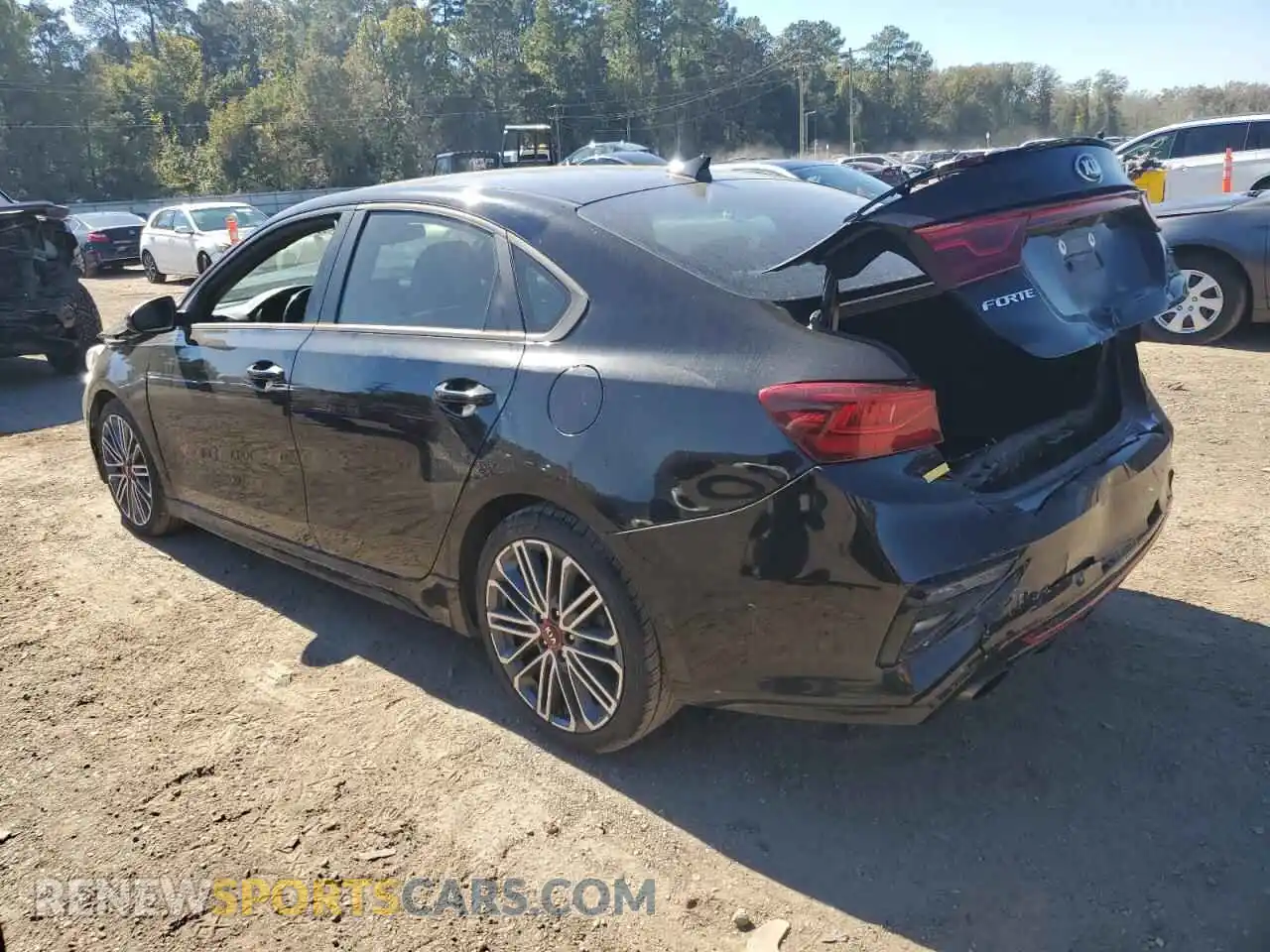 2 Photograph of a damaged car 3KPF44AC7ME415294 KIA FORTE 2021