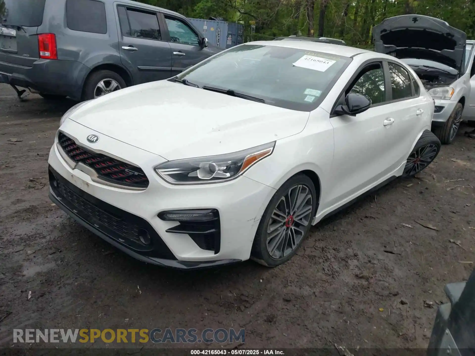 2 Photograph of a damaged car 3KPF44AC7ME416414 KIA FORTE 2021